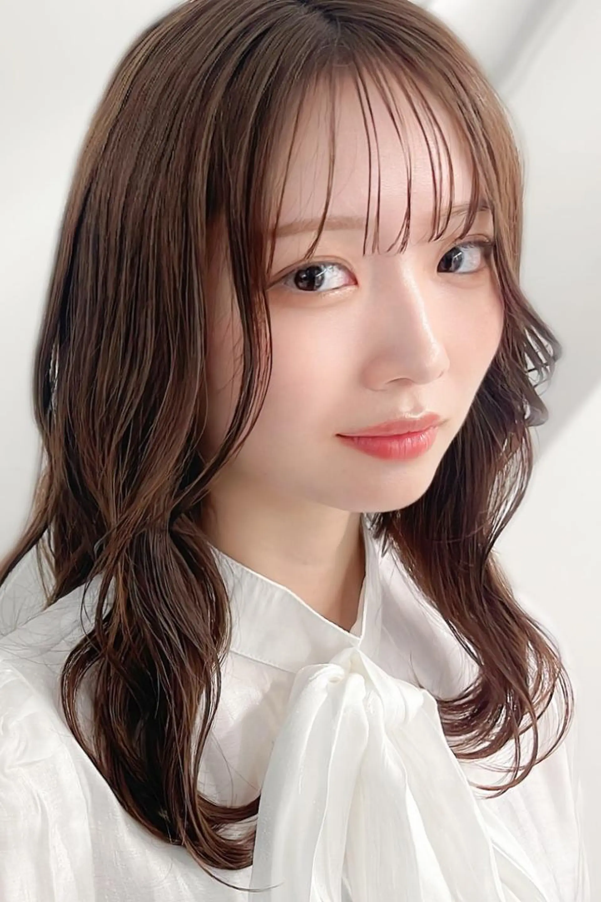 ミディアム amie新小岩 misakiのヘアスタイル