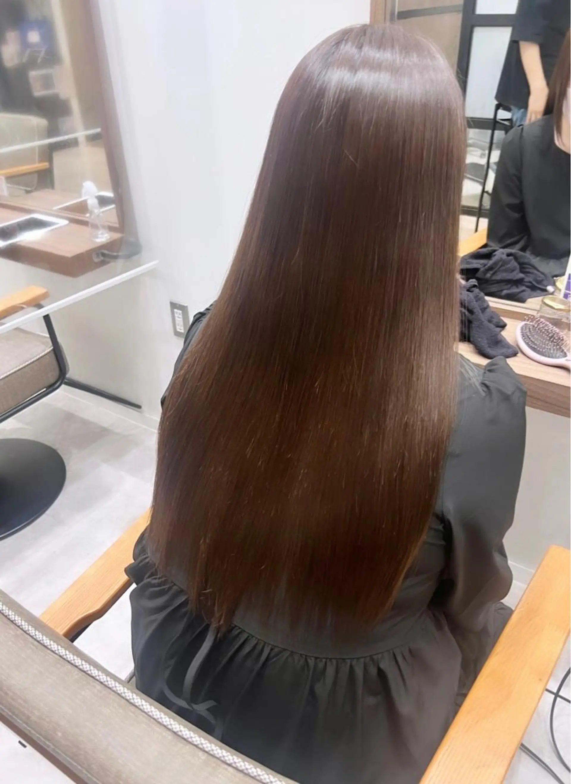 ロング ヘアカラー トリートメント 名古屋/髪質改善/ 透明感SHIZUKAのヘアスタイル