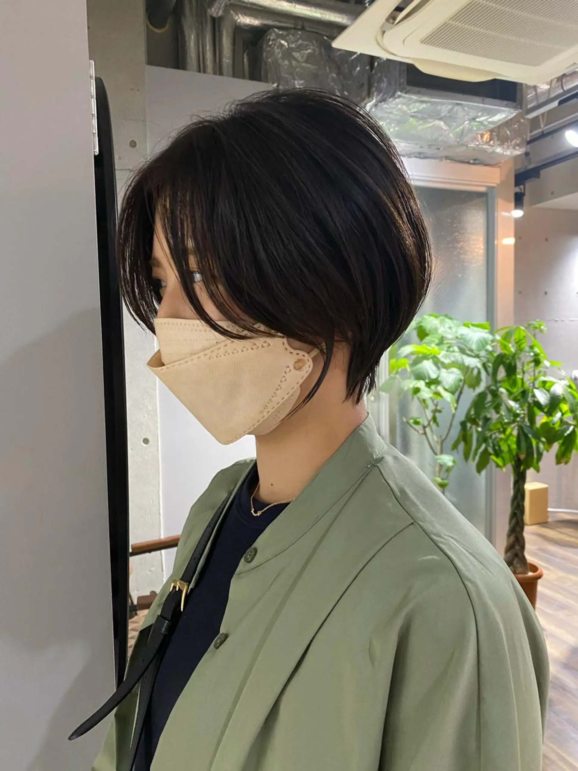 ショート カラー Leverage New York所属・小滝 楓のヘアスタイル