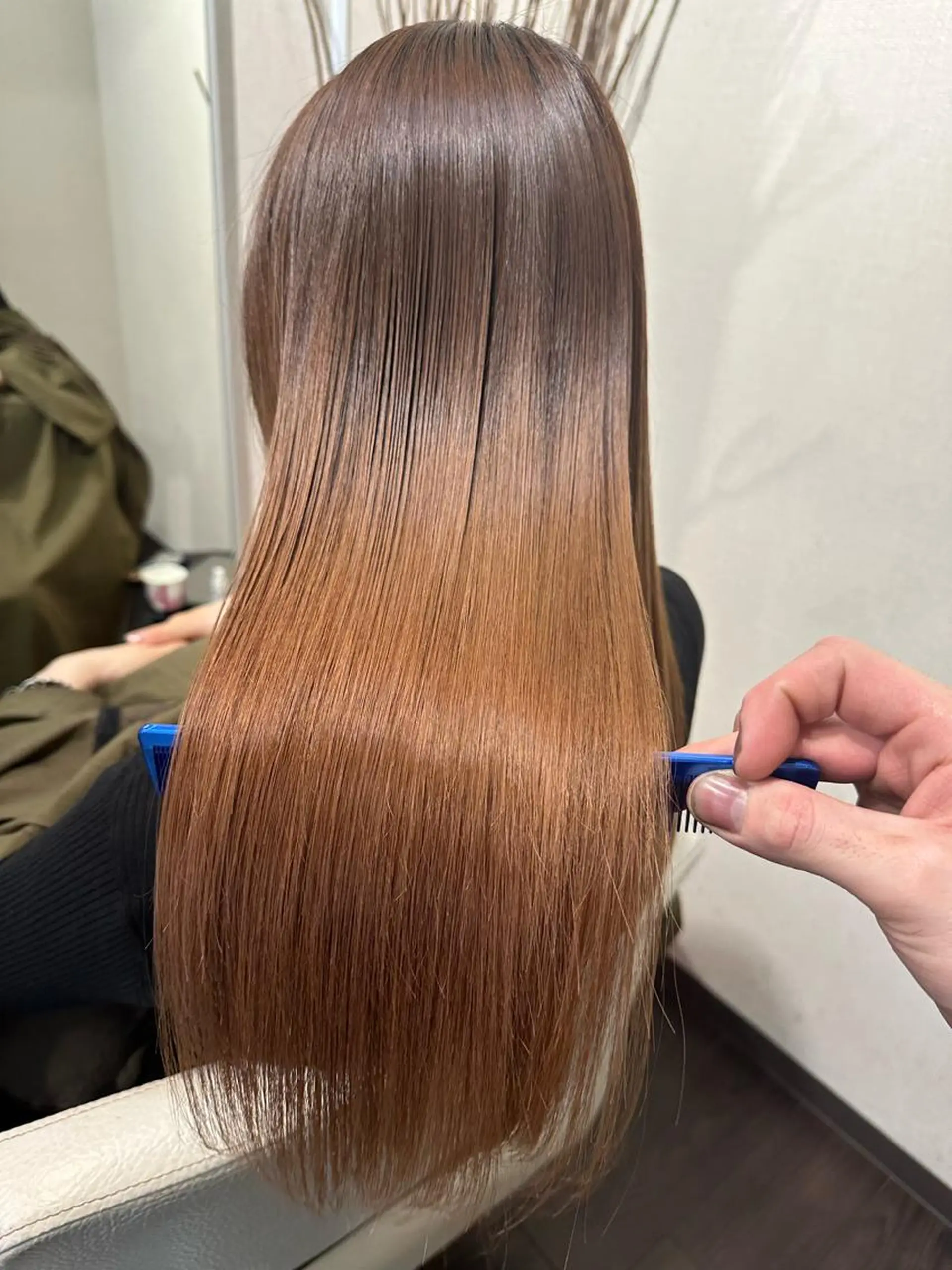 ロング カラー カット ヘアカラー トリートメント ヘッドスパ youres hair 東口店所属・🌸ULTOWA🌸 髪質改善/縮毛/店長のヘアスタイル