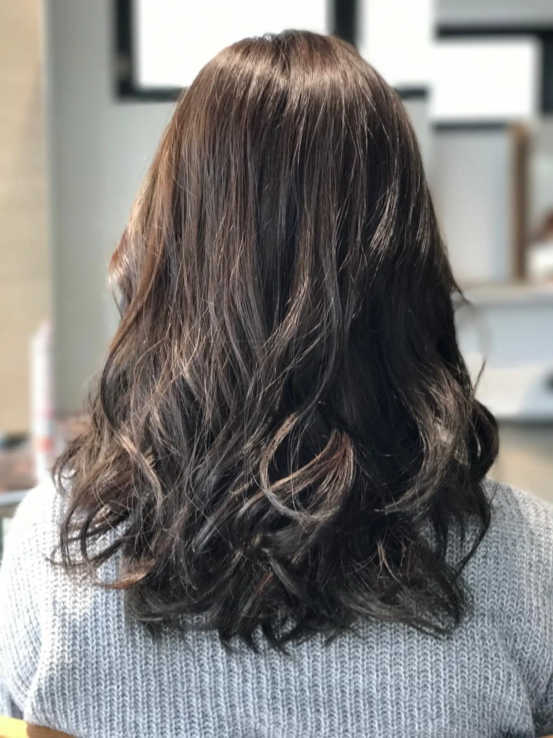 ミディアム セミロング ロング カラー 🌈ディレクター🌈 徳松優希のヘアスタイル