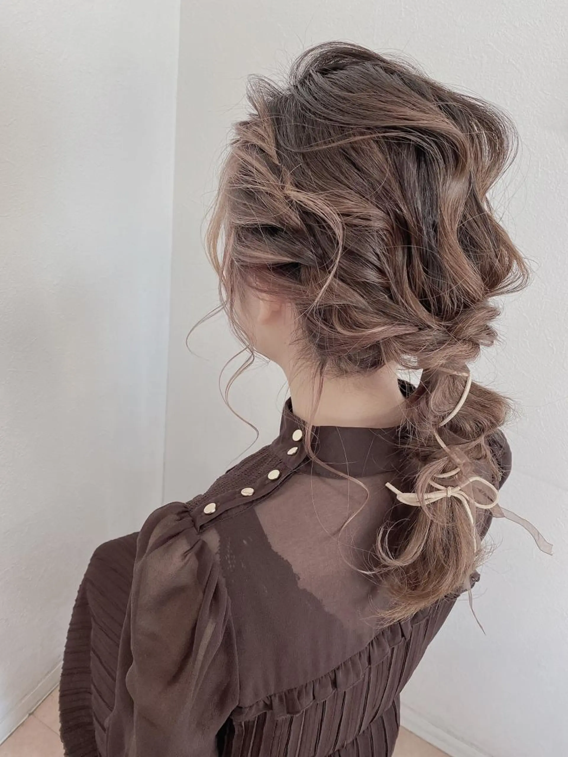 セミロング 時末侑実 桜井駅のヘアスタイル