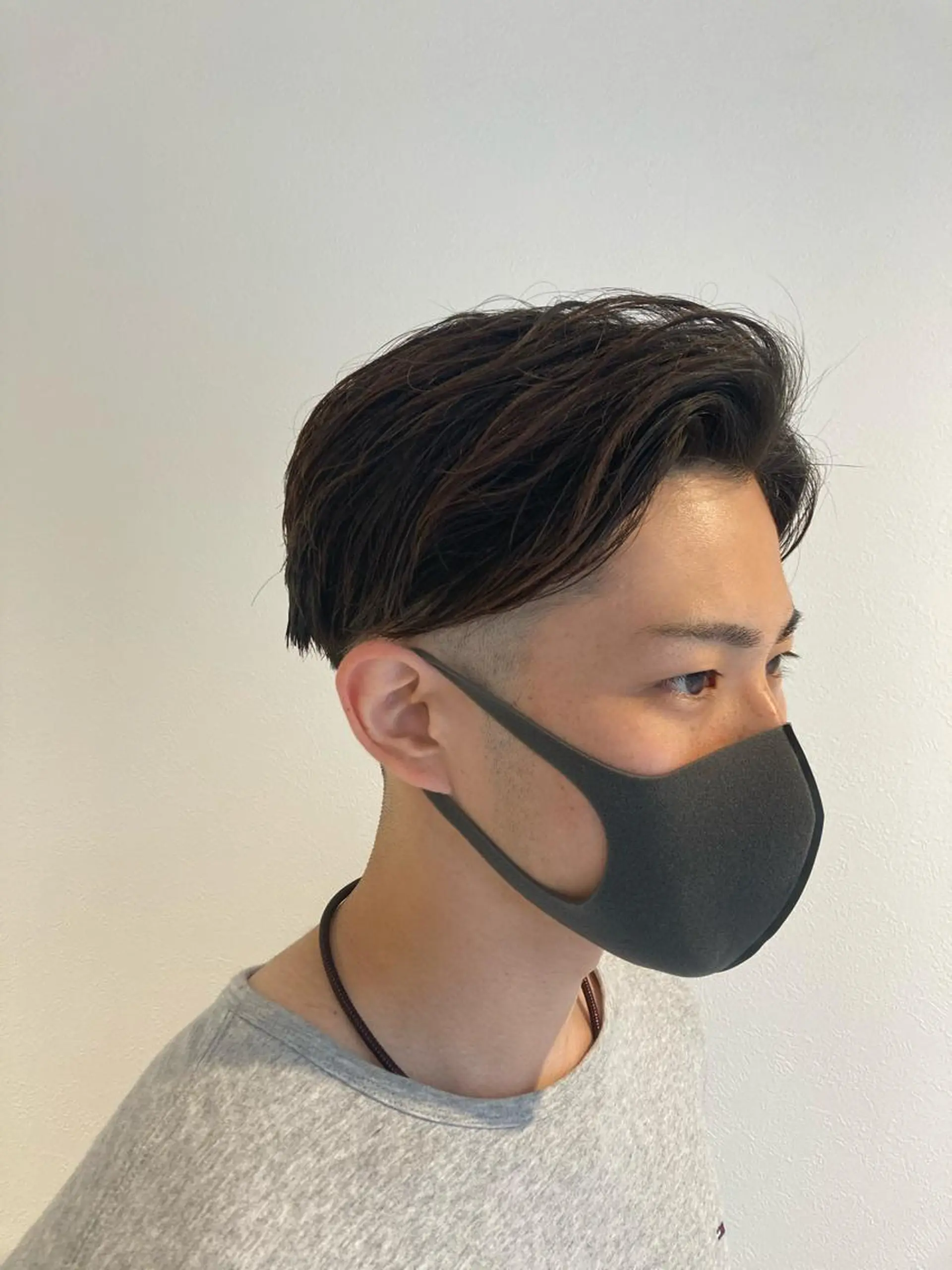 ショート メンズ オールバック 刈り上げ カット hair salon A 【エース】所属・🫧高鹿汰一髪質改善 /白髪ぼかし🫧のヘアスタイル