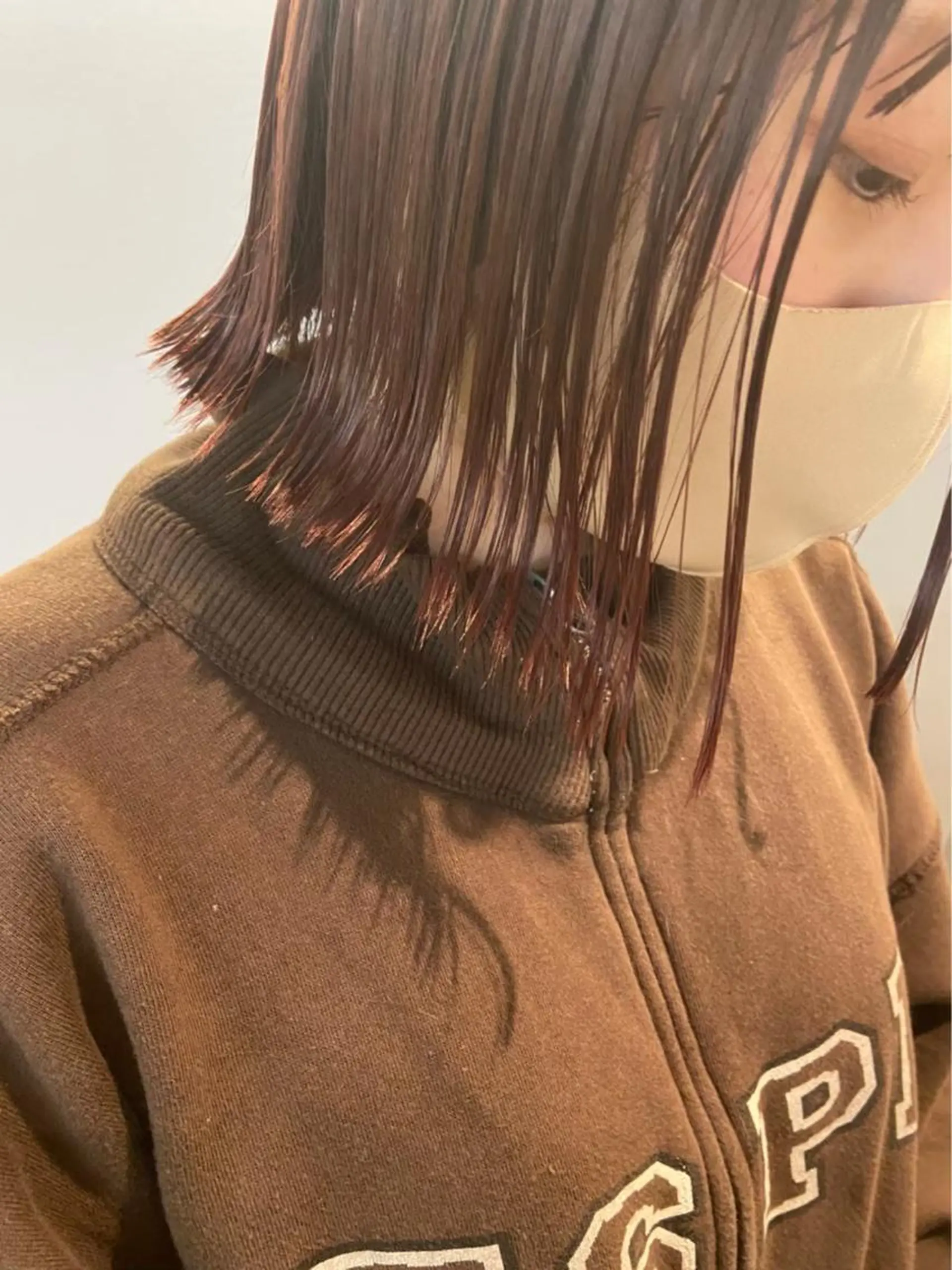ミディアム 林 優花のヘアスタイル