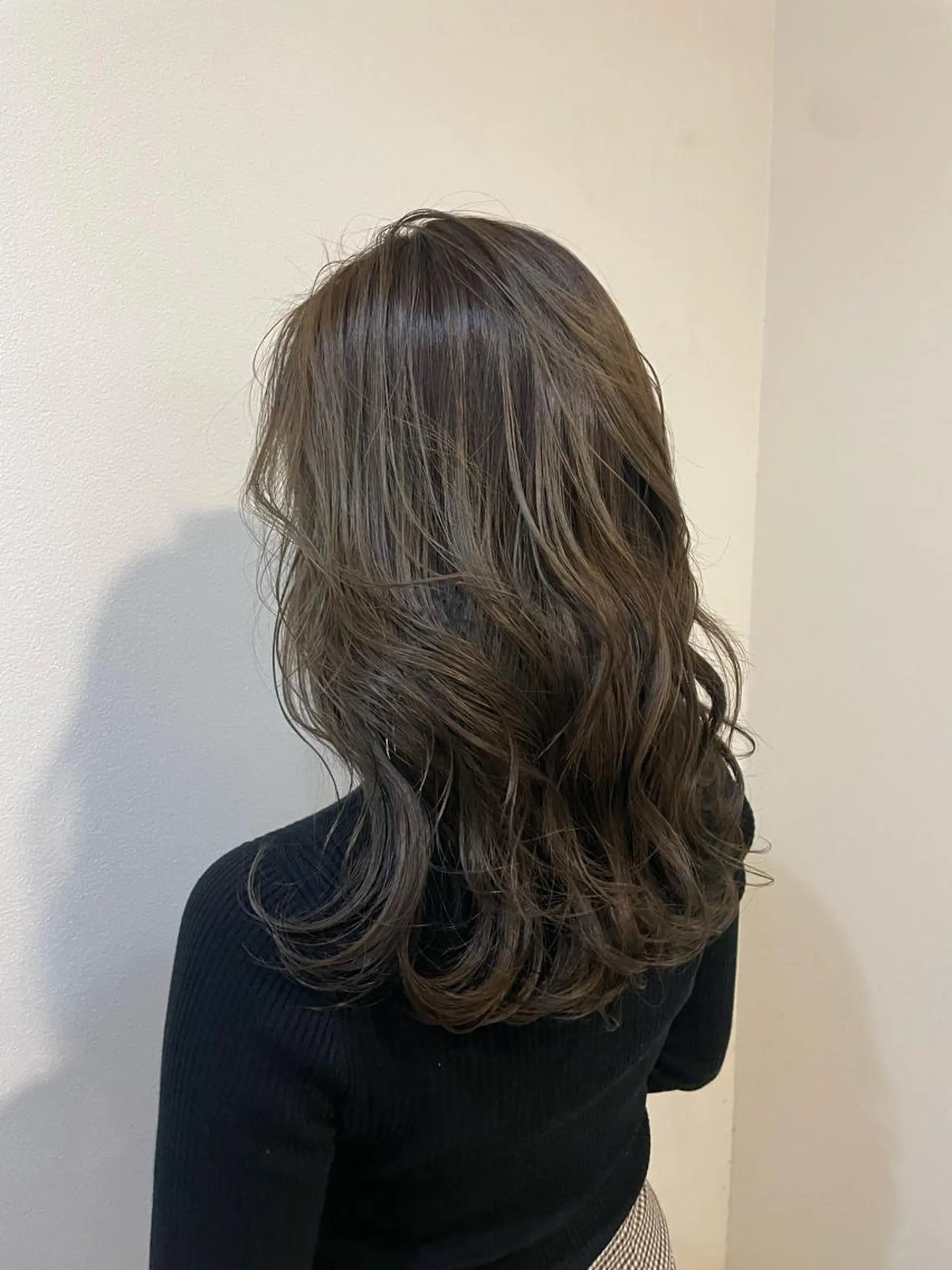 セミロング カラー グレージュ カット ヘアカラー トリートメント ヘアセット 髪質改善支持率 NO.1🌹松野力也のヘアスタイル