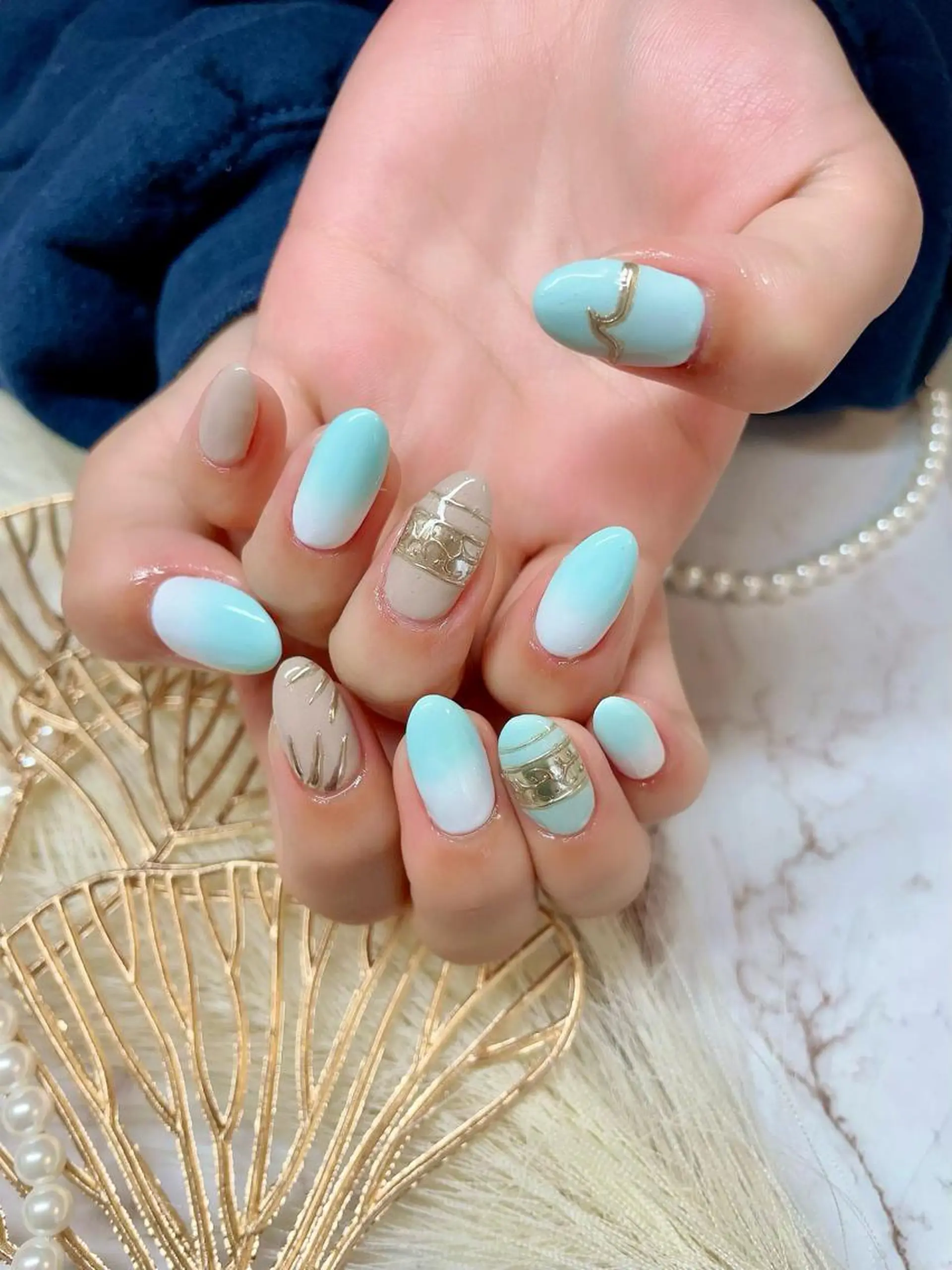 ネイル パステルネイル ハンドネイル Nail salon 🎀Angeのネイルデザイン