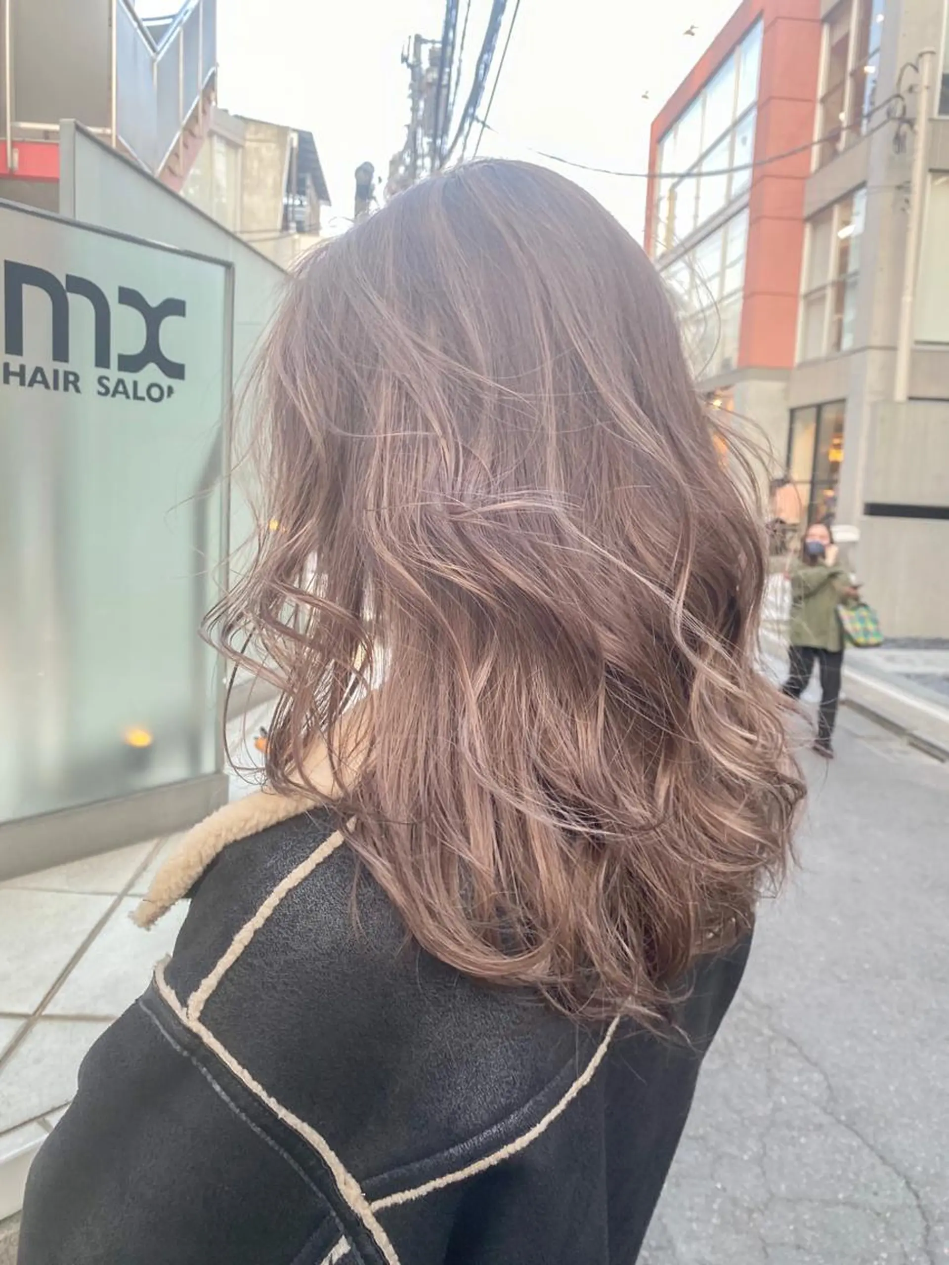 ロング カラー ダブルカラー ハイライトカラー 外国人風カラー ハイライト カット ヘアカラー トリートメント 海外デザイン🇺🇸 石渡諒太のヘアスタイル