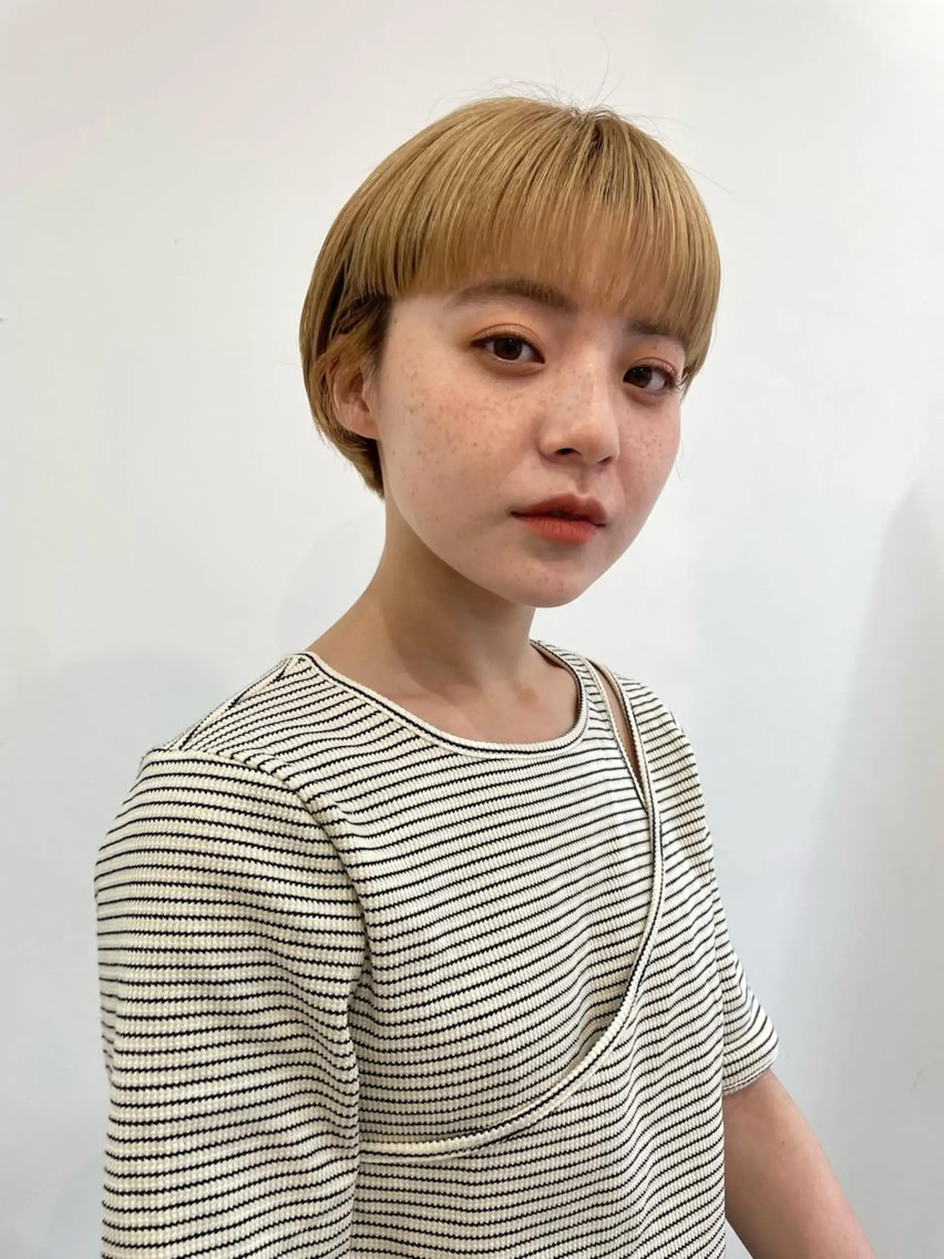 ショート silo所属・silo MOKA 顔周りカット🦦のヘアスタイル
