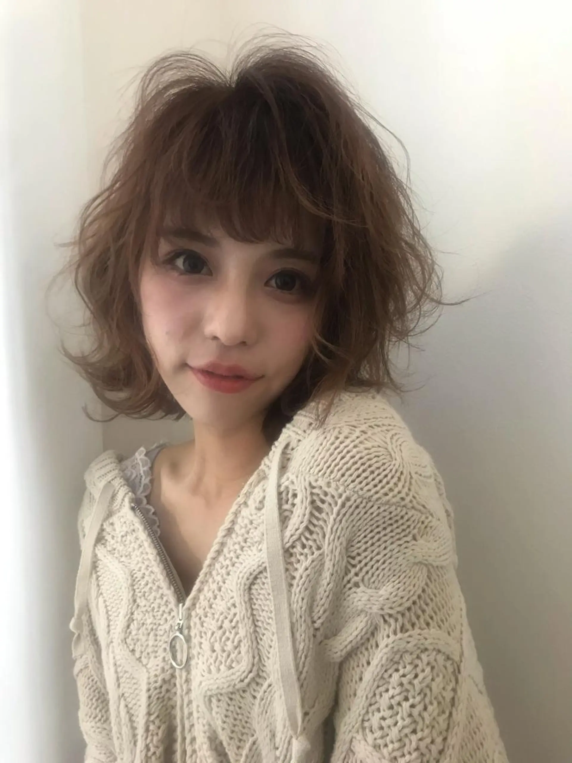 ショート カラー 酸性ストレート/ブリ ーチなし/中村 匠のヘアスタイル