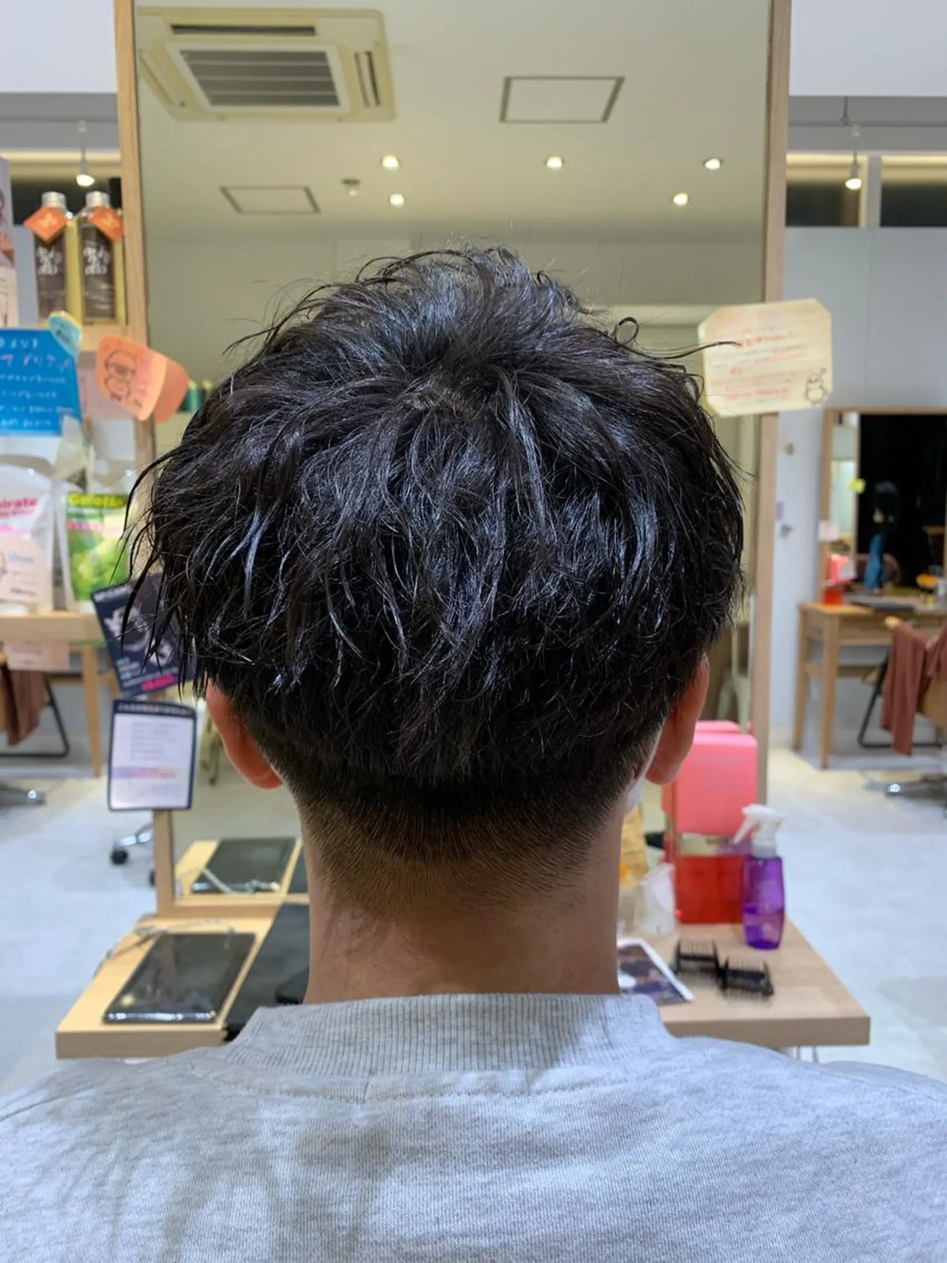 メンズ 井上 浅朝のヘアスタイル