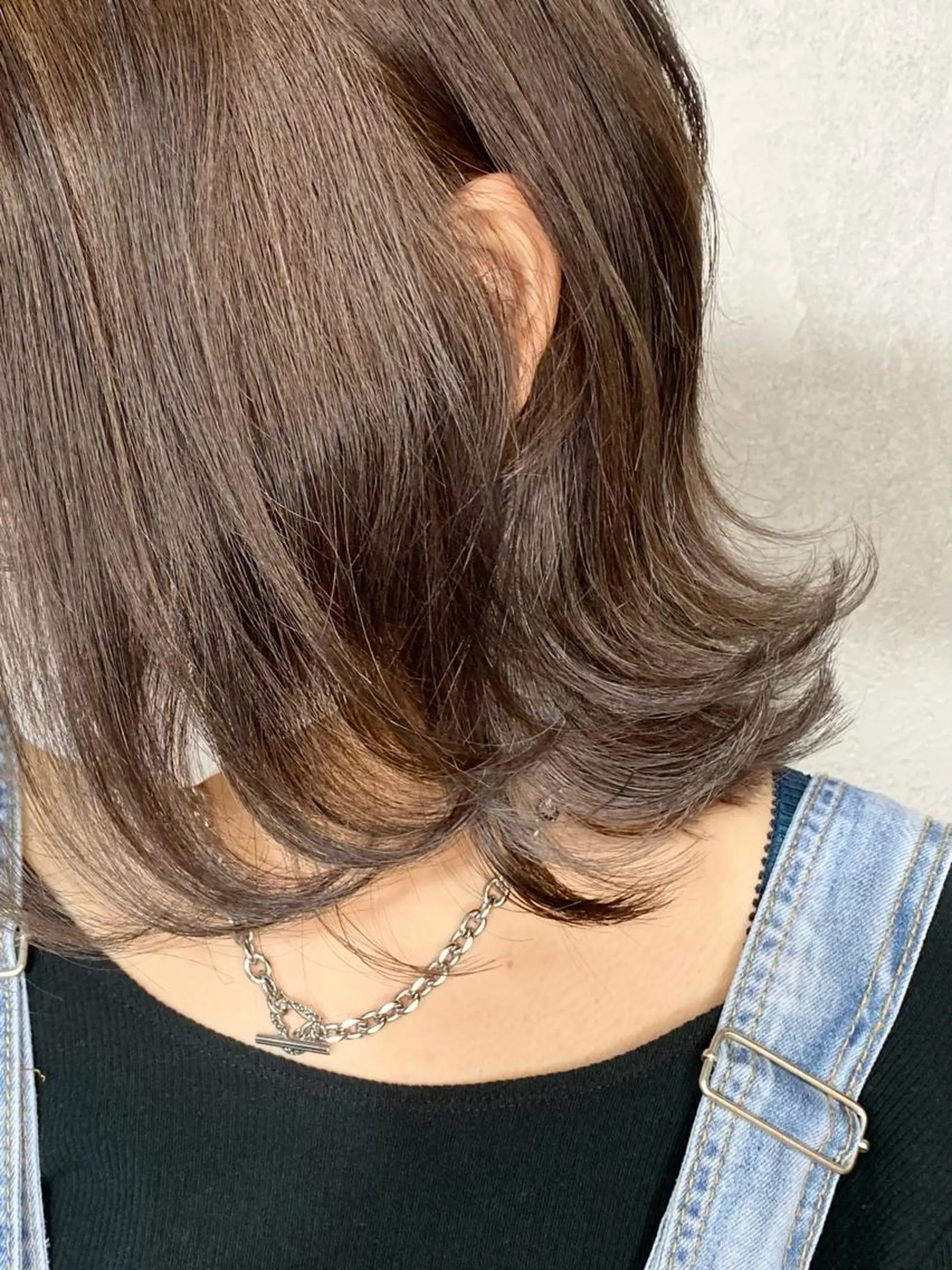 ミディアム カラー グレージュ ハイライトカラー ハイライト 🌾内山 龍介🌾のヘアスタイル
