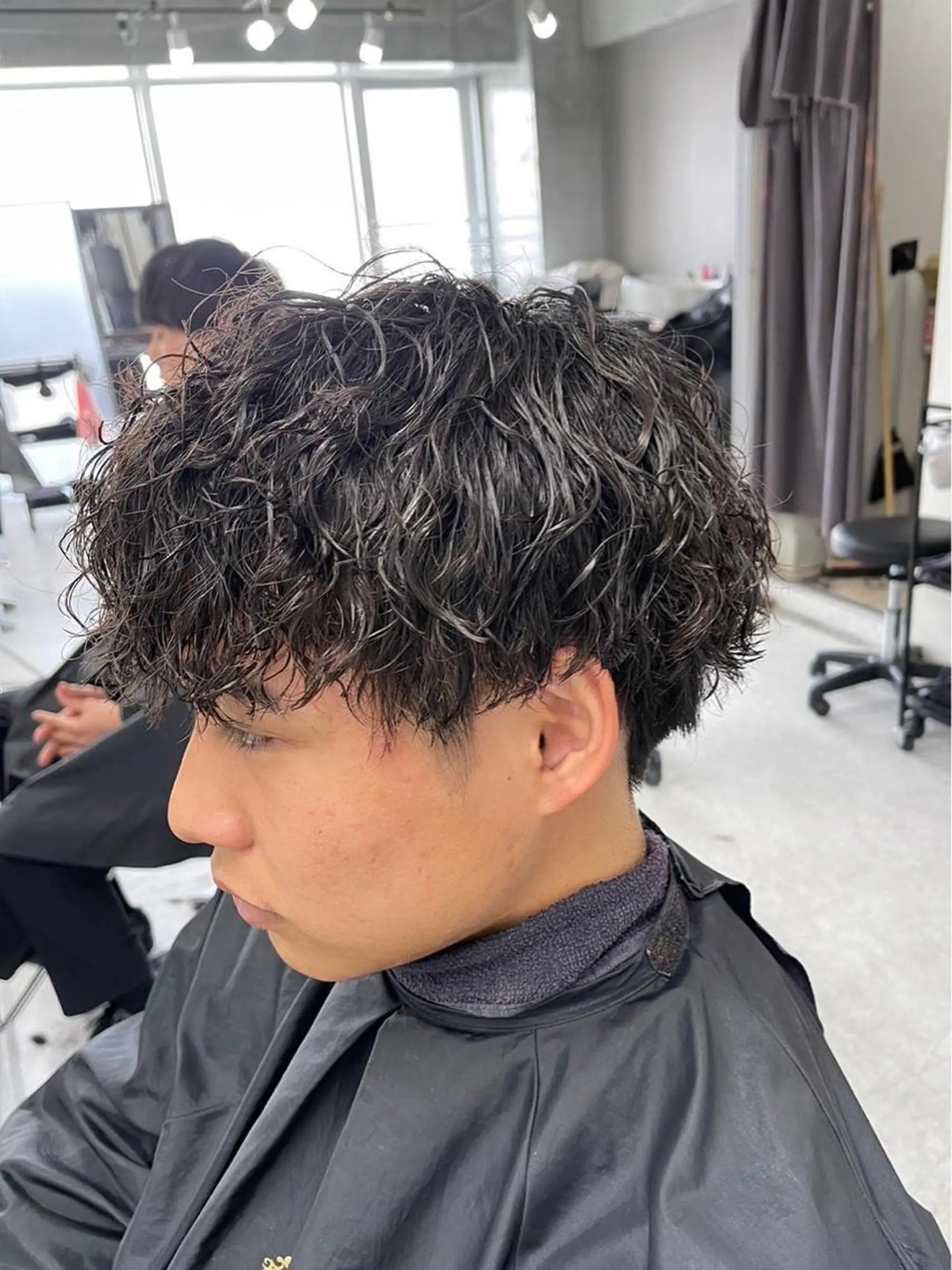 メンズ カット パーマ メンズ特化/ アキラのヘアスタイル