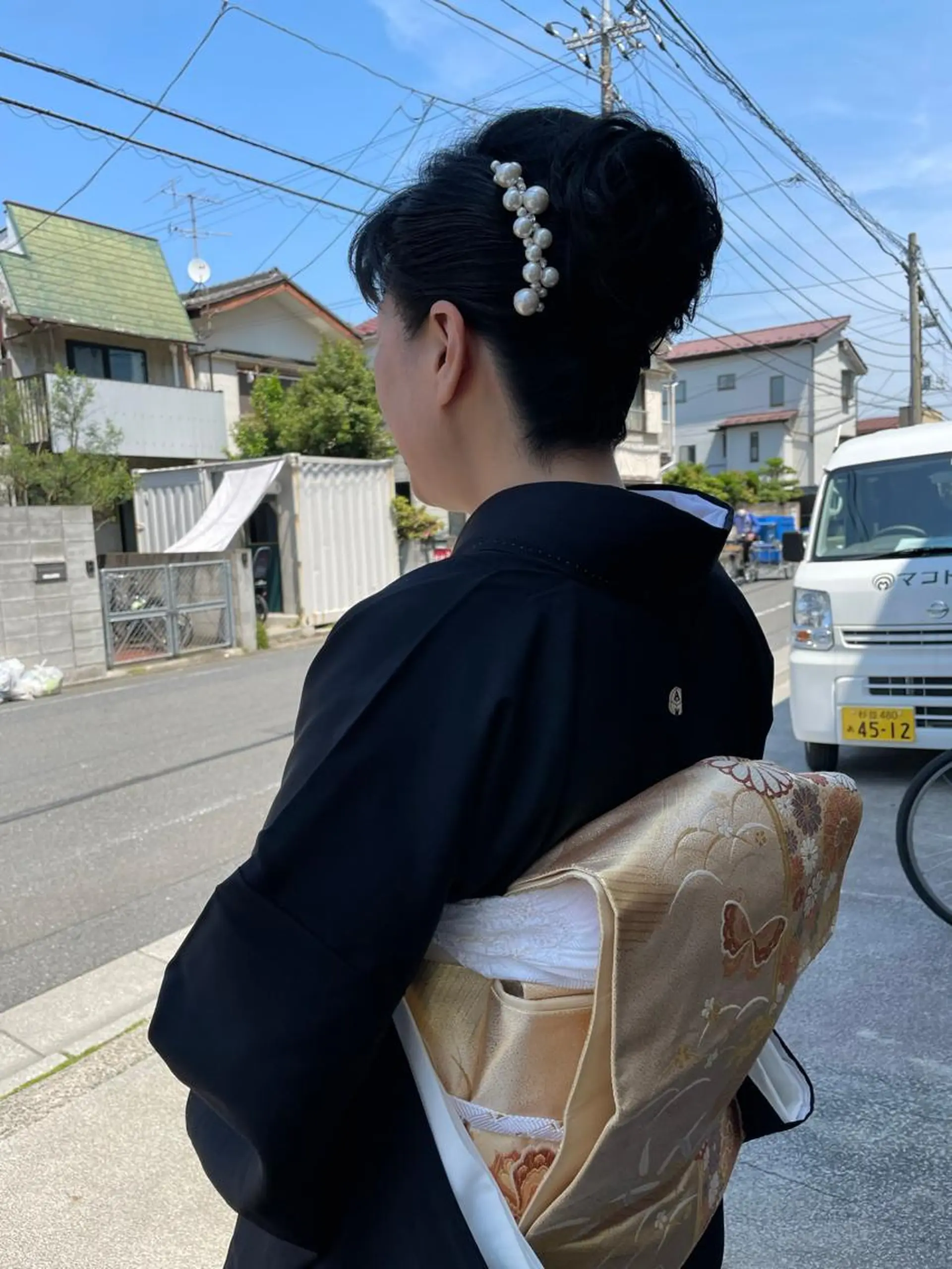 セミロング 着付け ヘアー・クロマチックノート所属・杣澤 詩乃のヘアスタイル