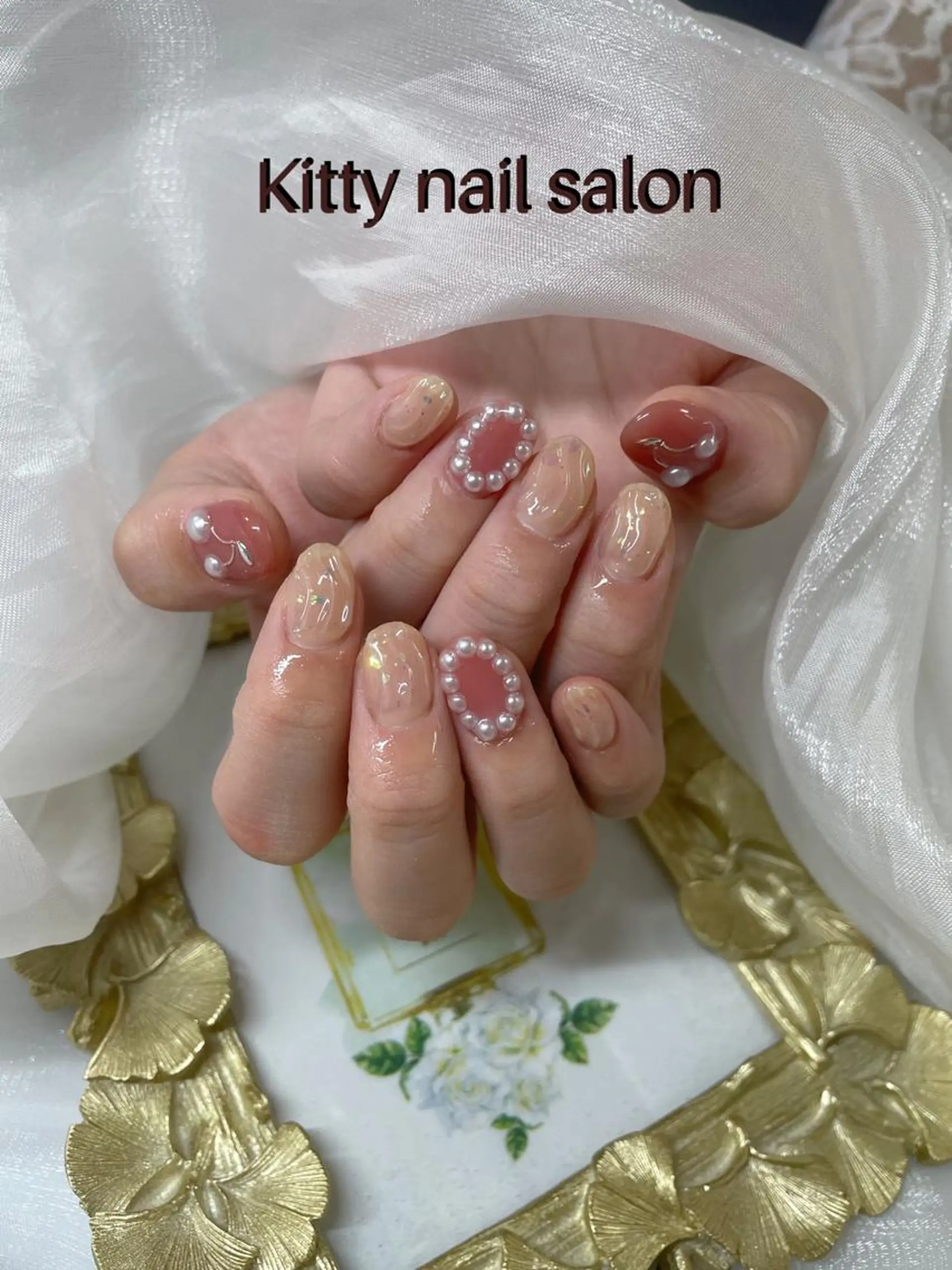 ネイル ハンドネイル kitty nail salonのネイルデザイン
