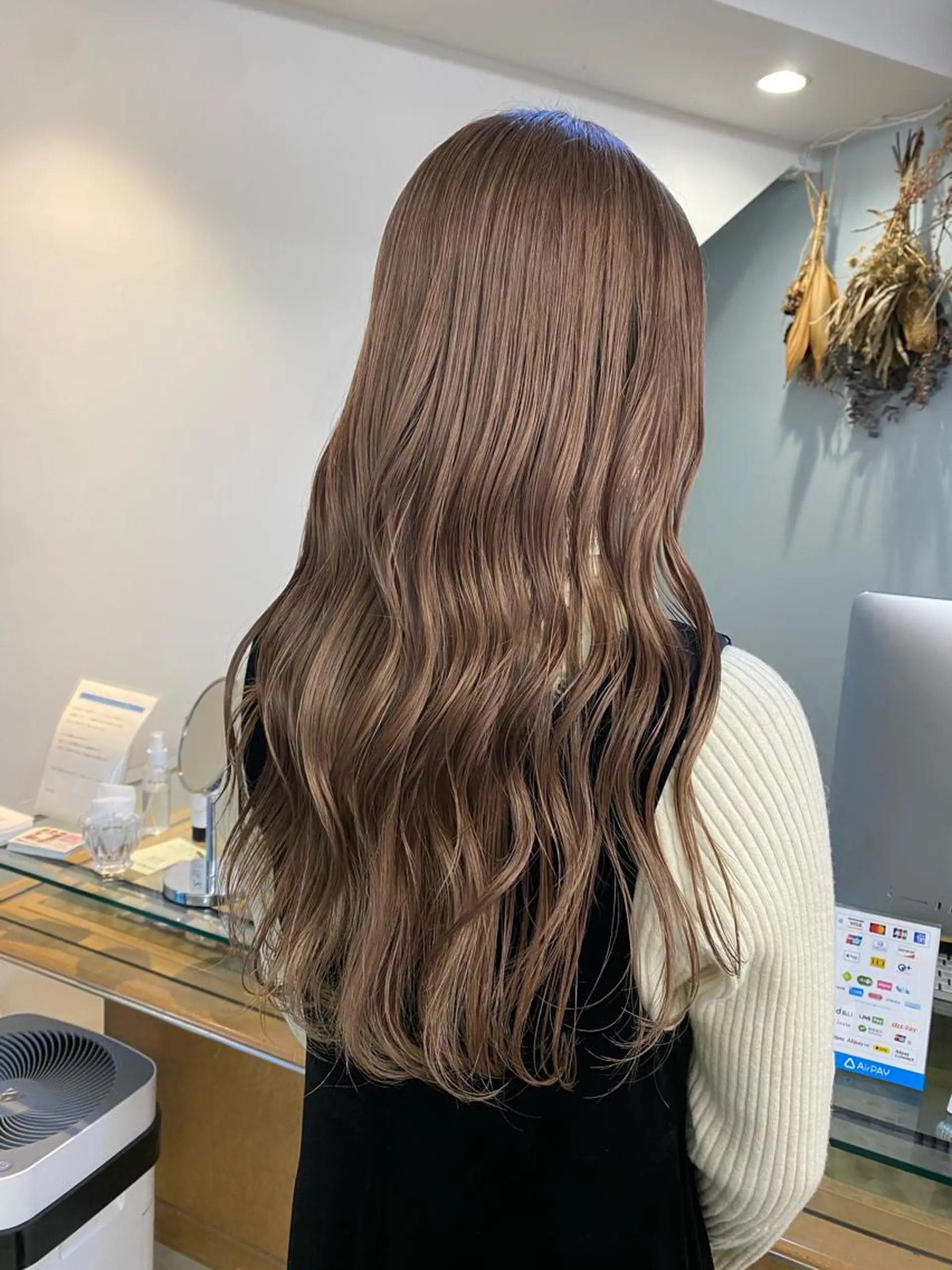 ロング tomoe 艶カラー💗🪽のヘアスタイル