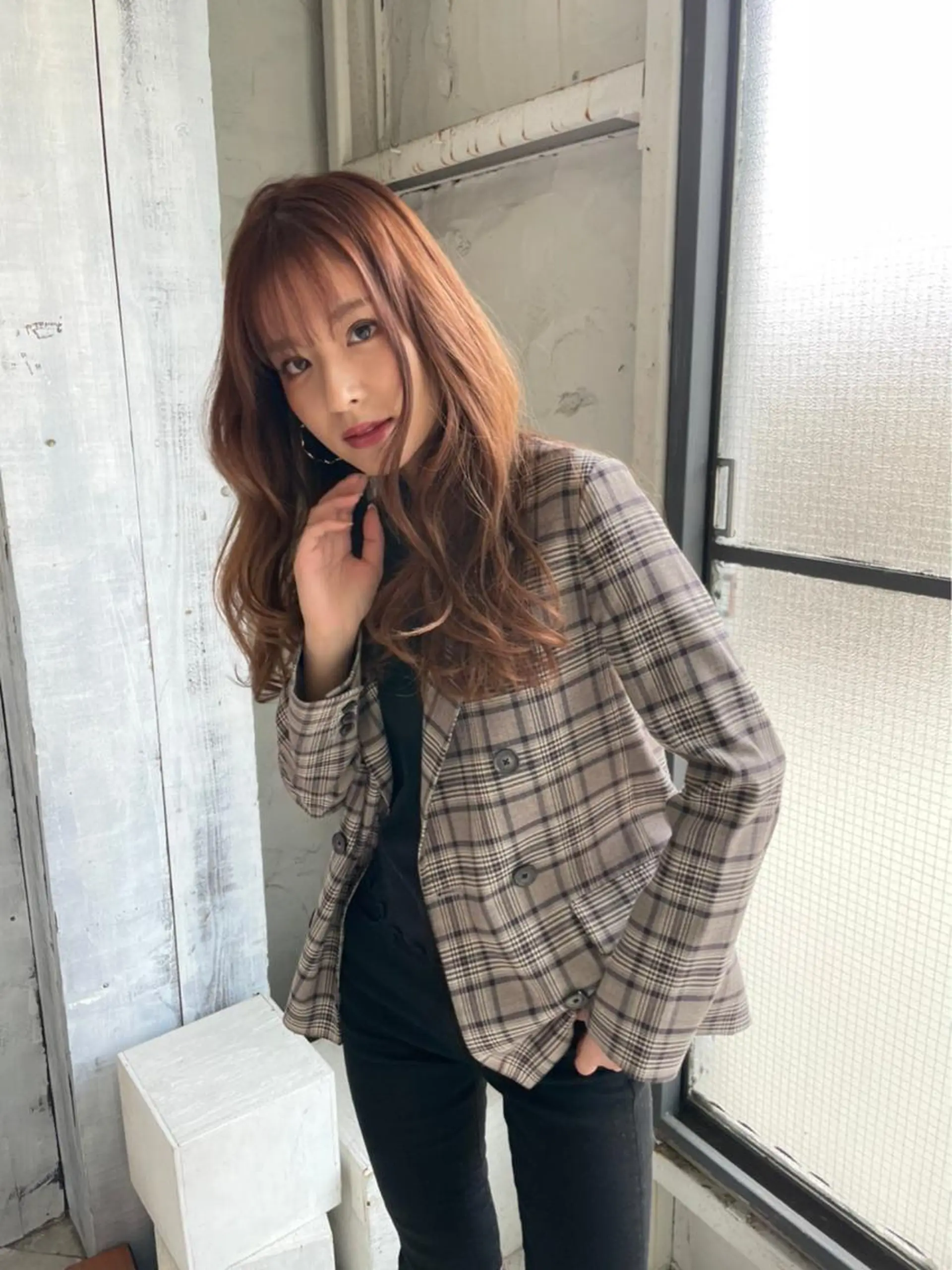 ロング カラー ヘアアレンジ 指名支持率NO.1 スタイリストのヘアスタイル