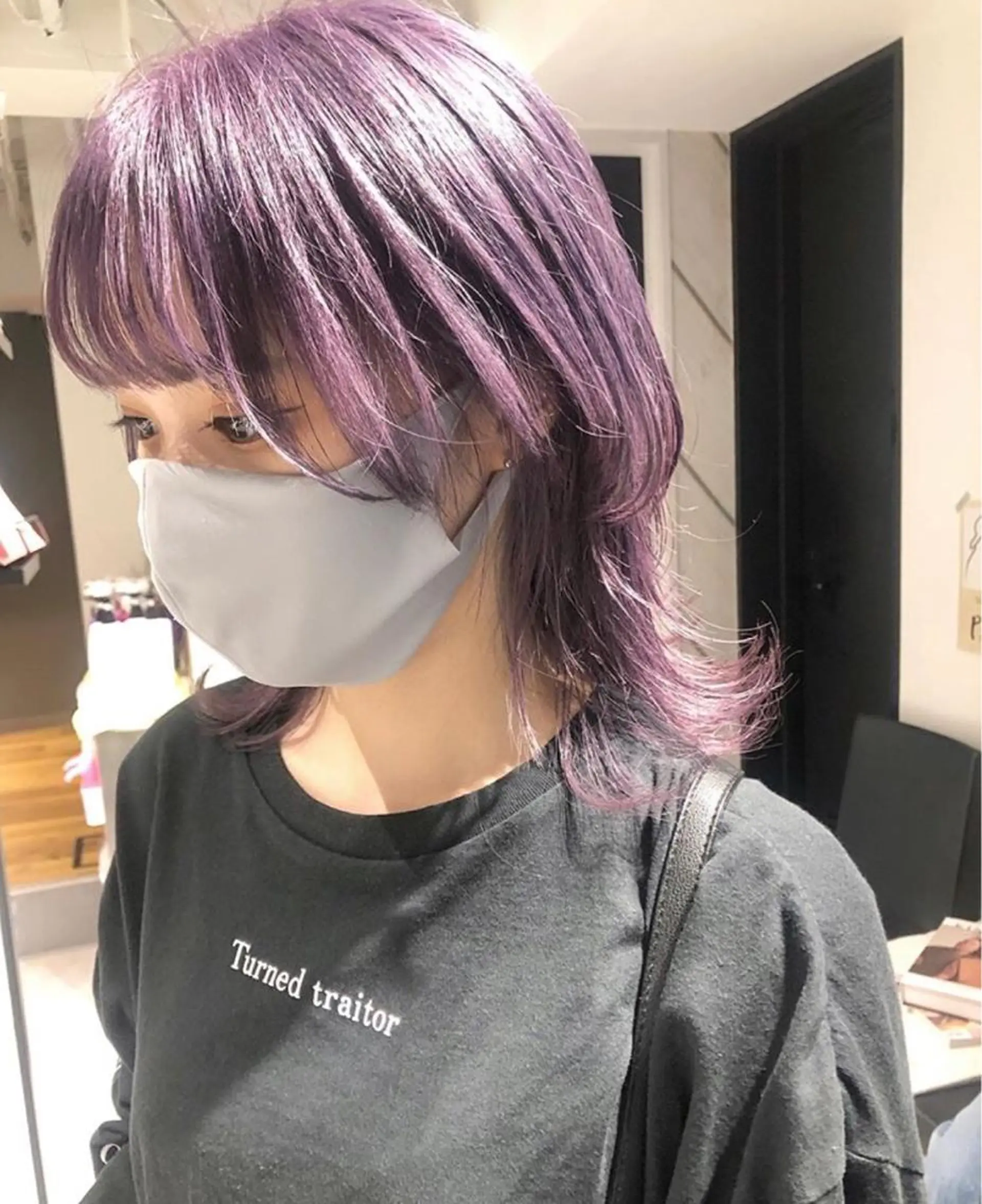 ミディアム カラー ヘアカラー トリートメント 【Luis なんば】のヘアスタイル