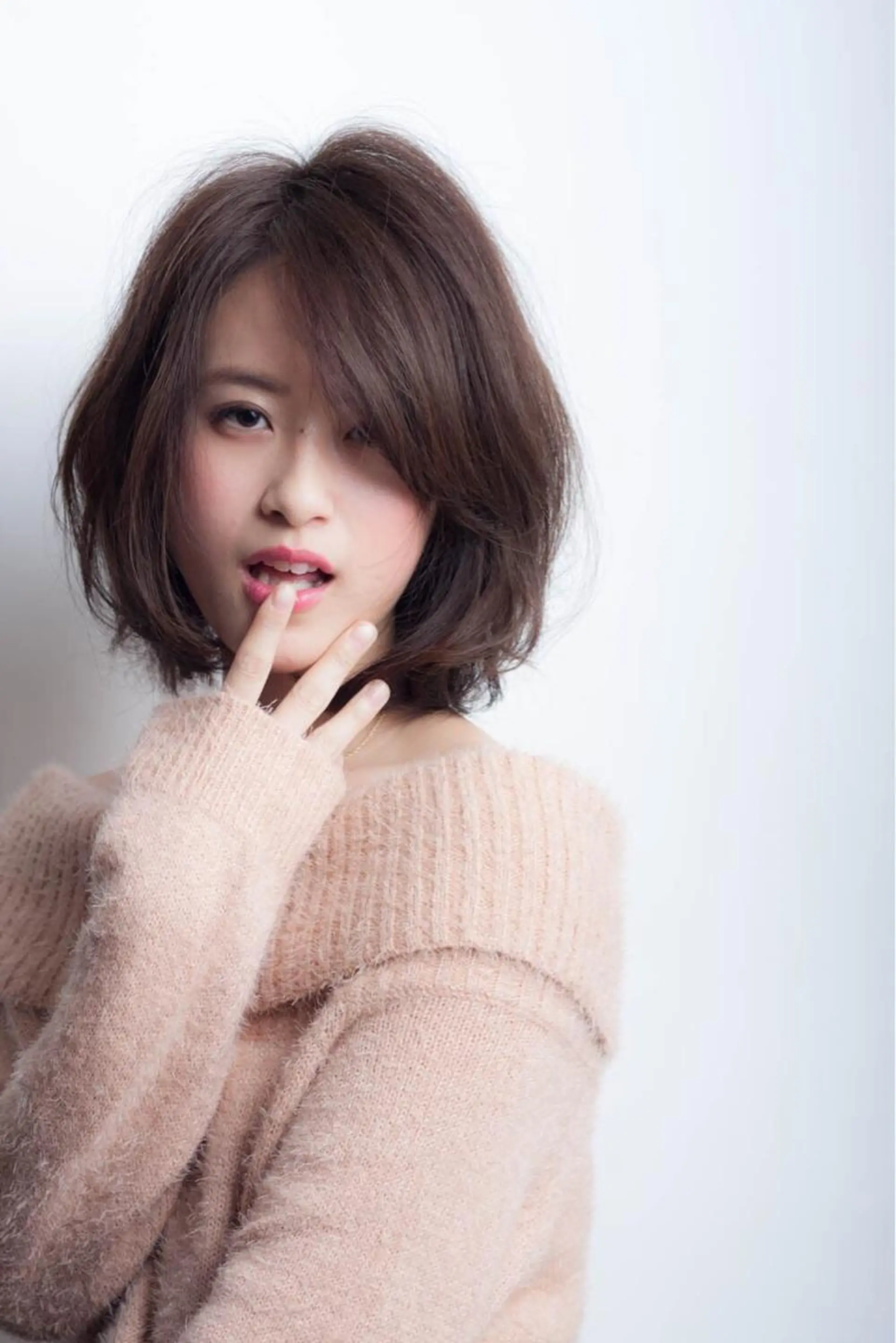 ミディアム カラー RESBORN所属・長岡 大偉のヘアスタイル