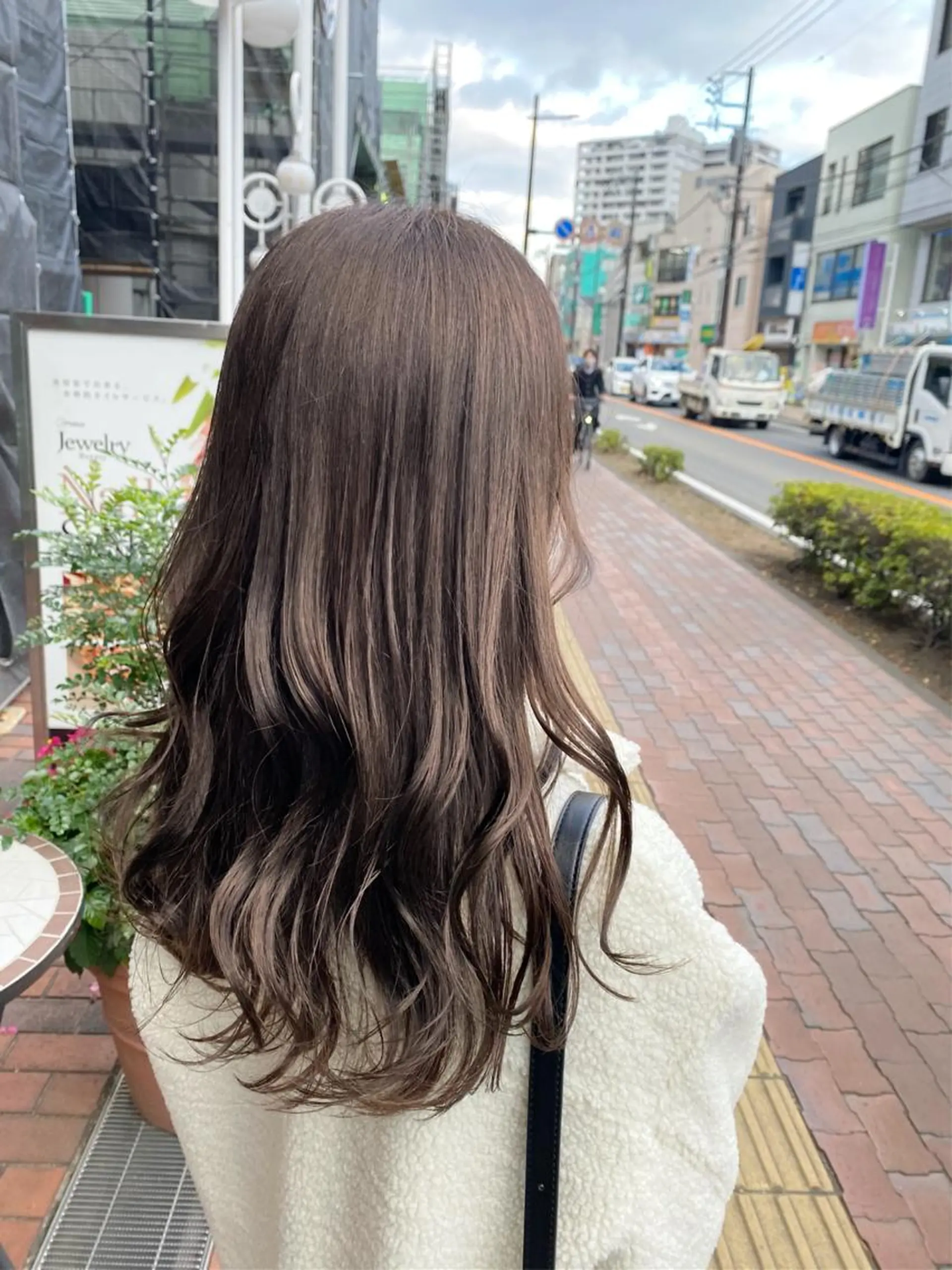 ミディアム カラー ヘアカラー エリアマネージャー 復活の大澤竜馬のヘアスタイル