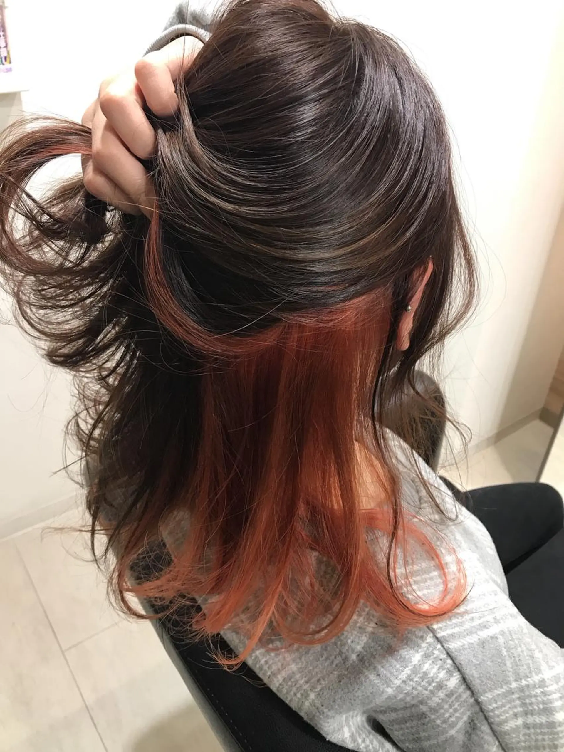 ミディアム ヘアカラー hair's RooM所属・ヤマシタ ミサキのヘアスタイル