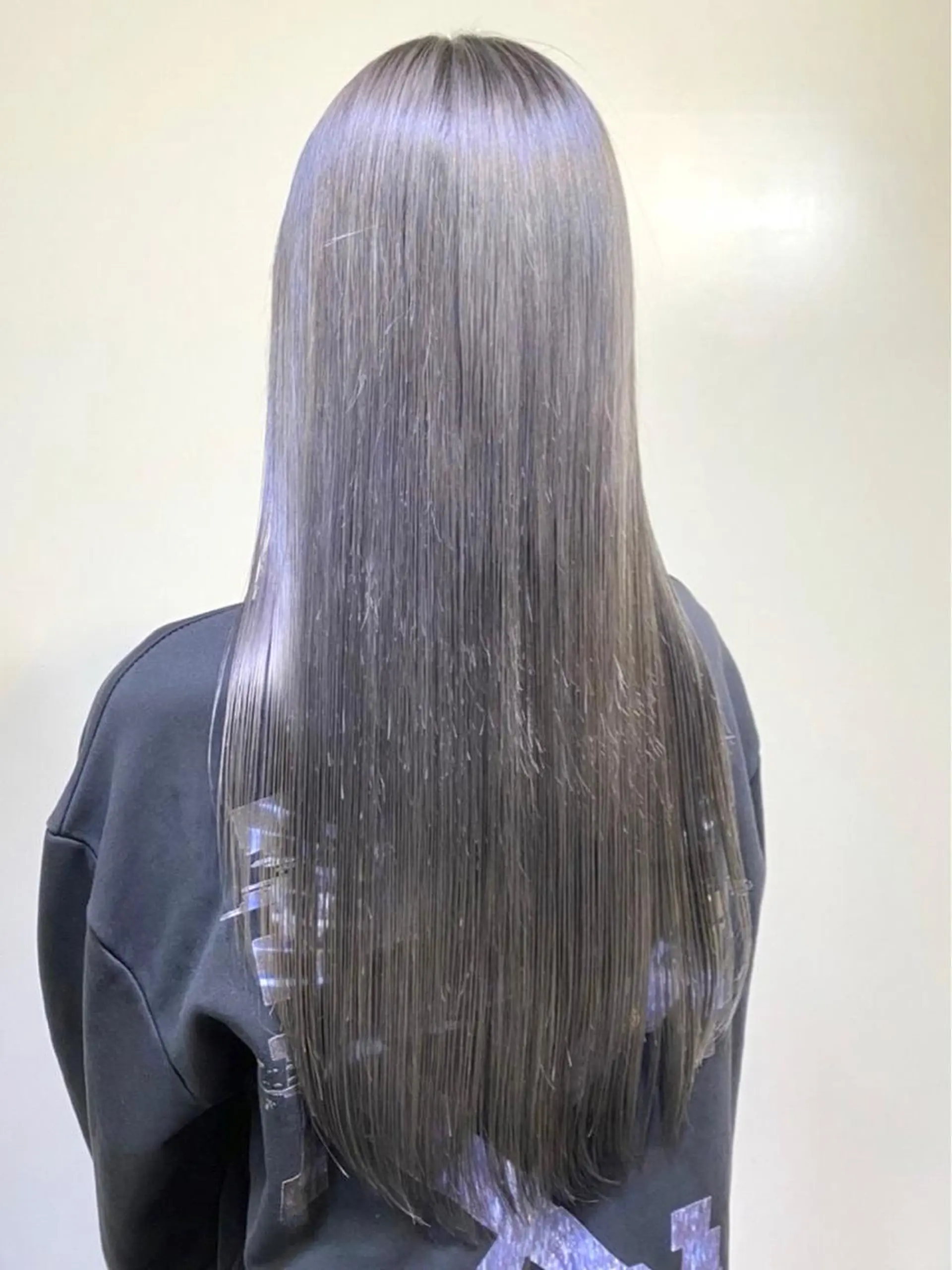 ロング カラー ヘアカラー ブリーチ毛対応酸性 ストレート🌈サキのヘアスタイル