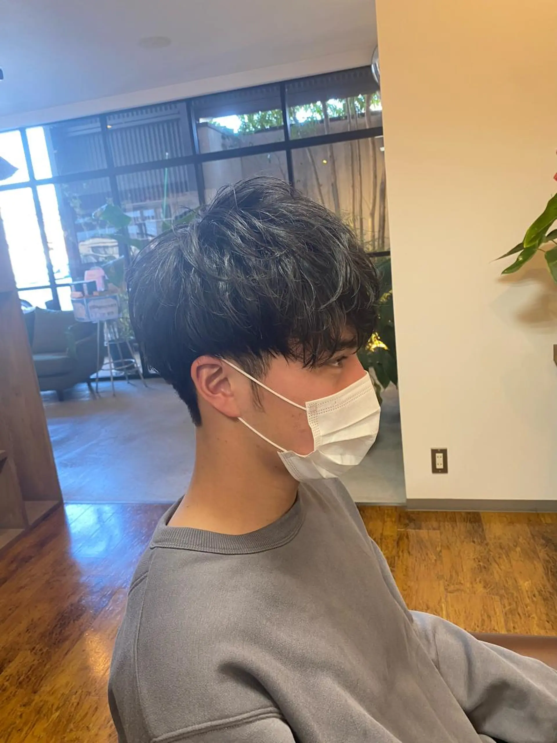 メンズ マッシュ 刈り上げ Salonde  COCO所属・メンズパーマ/ RIOのヘアスタイル
