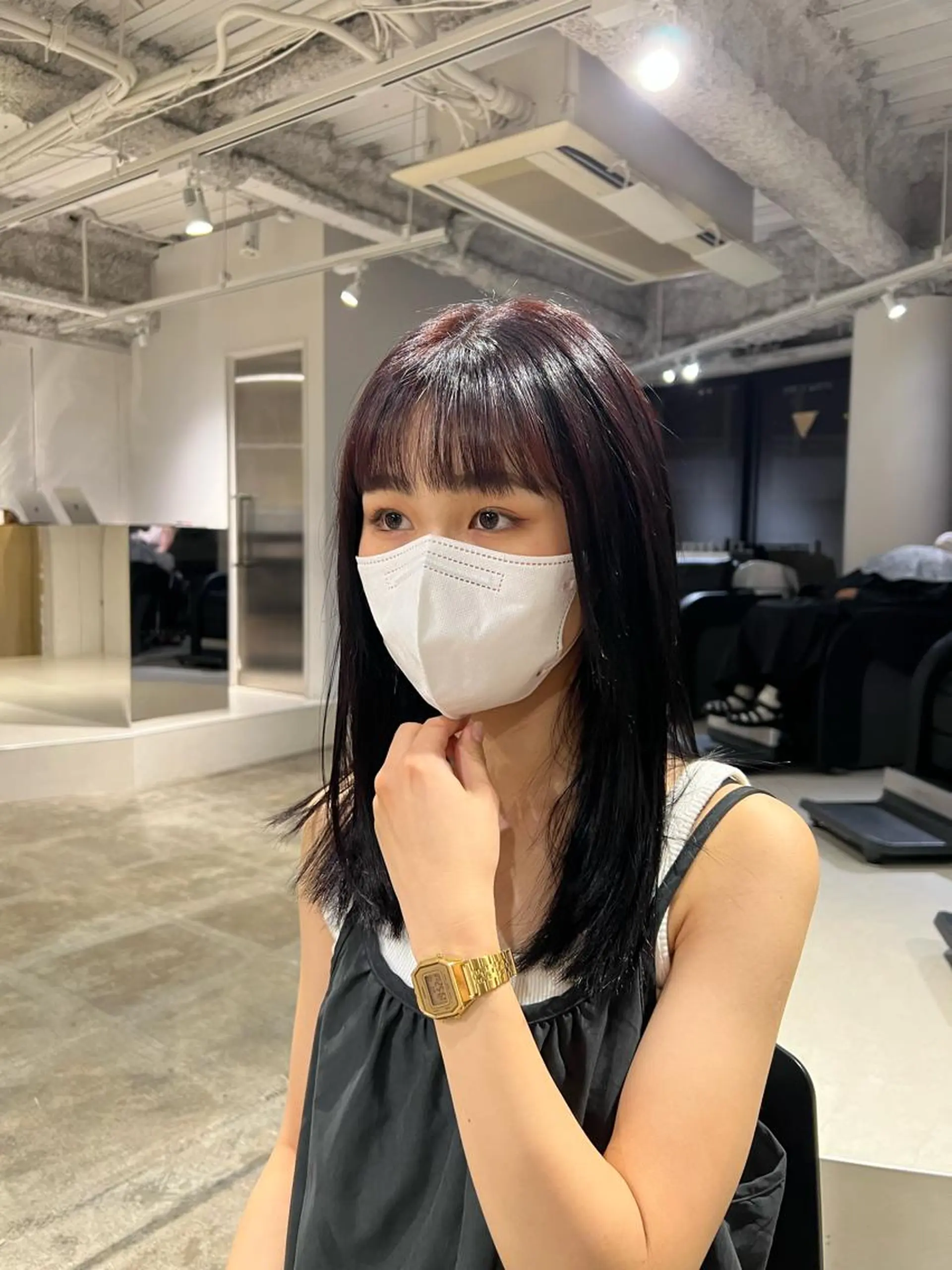 ミディアム 店長/レイヤーカット /大東悠生のヘアスタイル