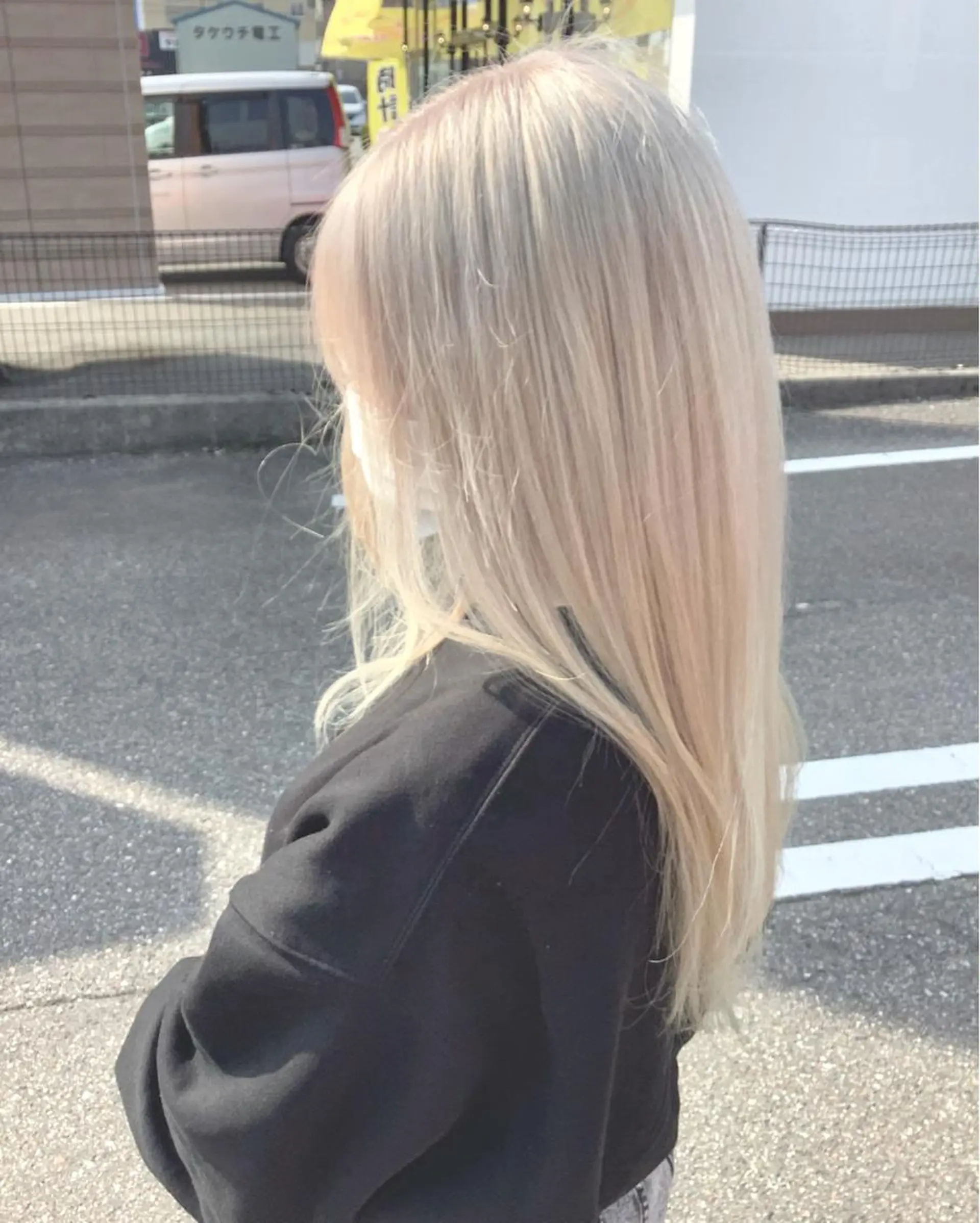 ロング カラー カット ヘアカラー トリートメント 💘韓国カラー💘 クルミのヘアスタイル