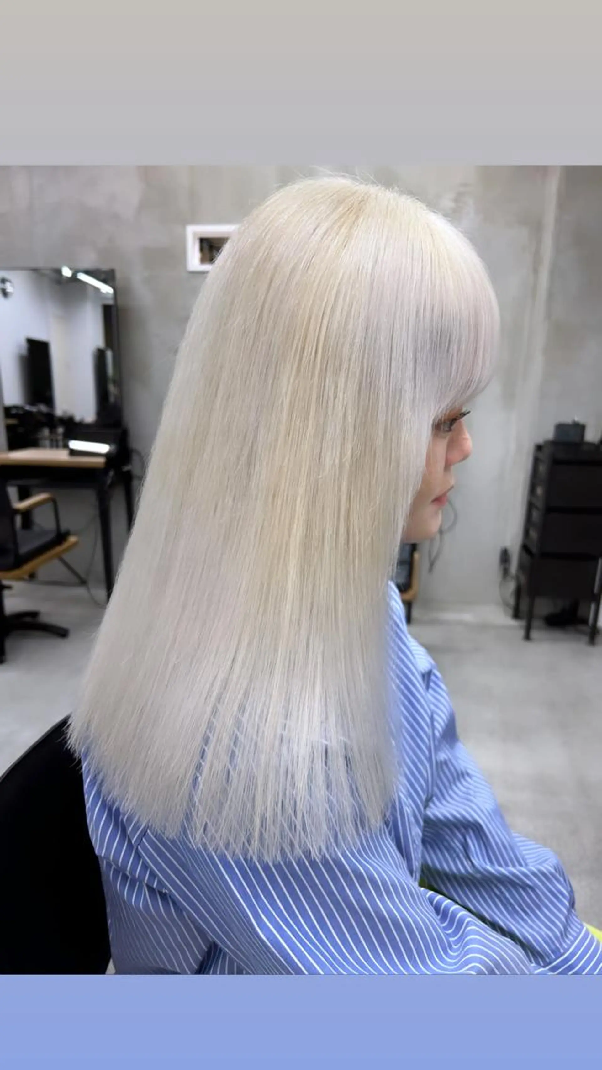 ミディアム カラー カット ヘアカラー トリートメント 🧸艶々韓国ヘア 🧁mizunaのヘアスタイル