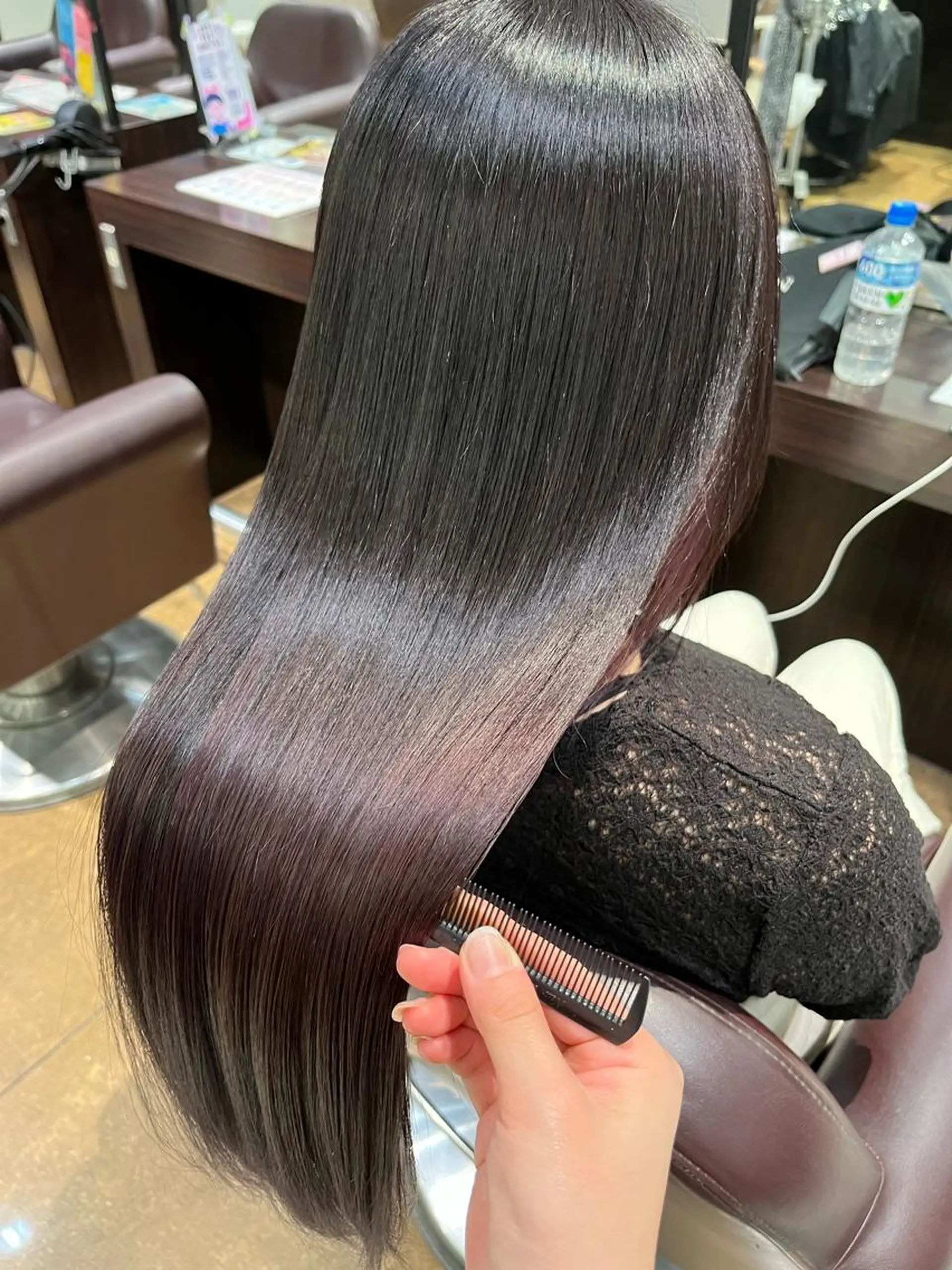 セミロング カラー 髪質改善 トリートメント カット ヘアカラー トリートメント 艶髪／クロスパーマ ♡Tsuzumiのその他イメージ