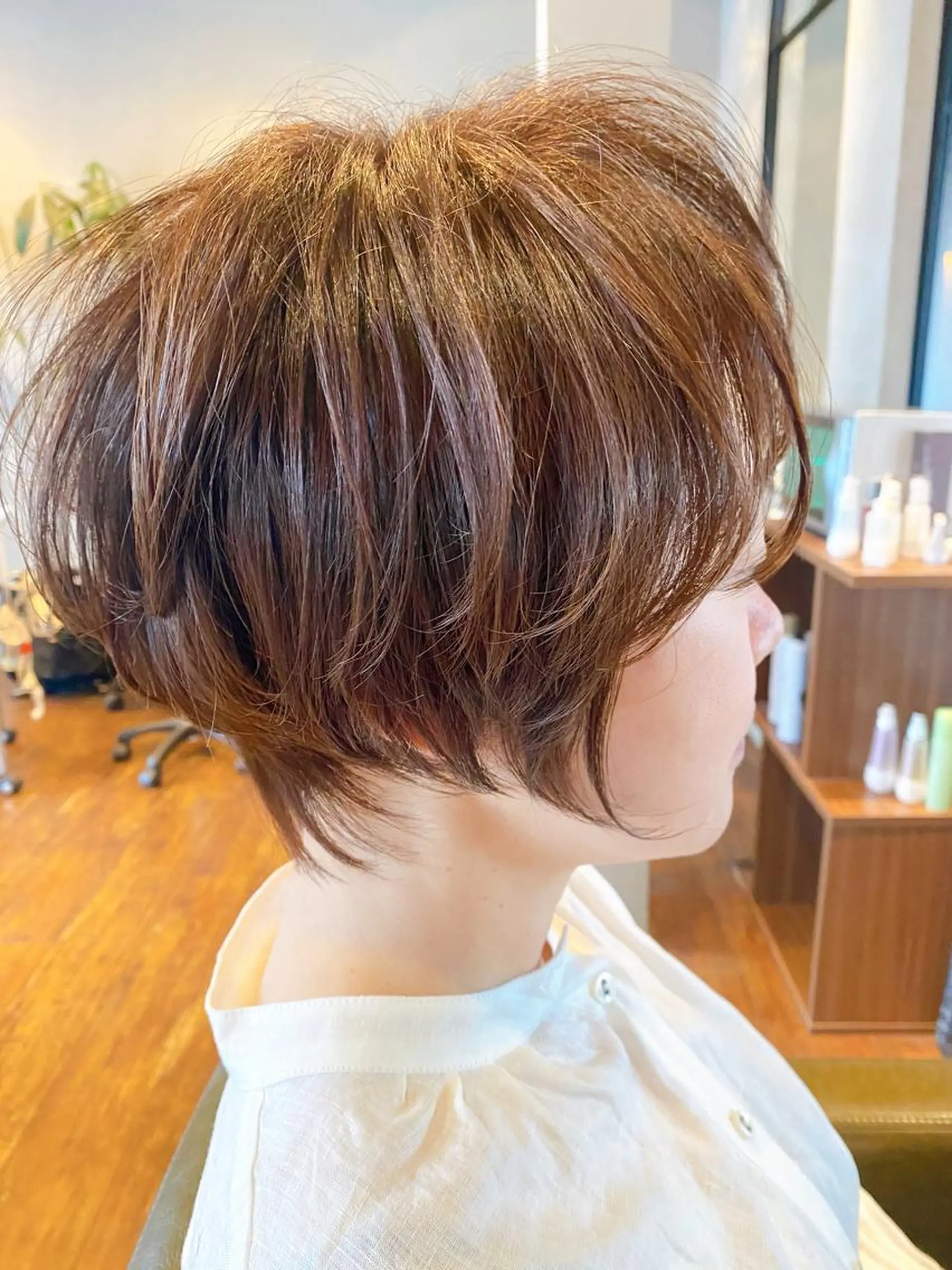 ショート カット ヘアカラー FELIZA所属・似合わせの達人🔥 石川就平のヘアスタイル