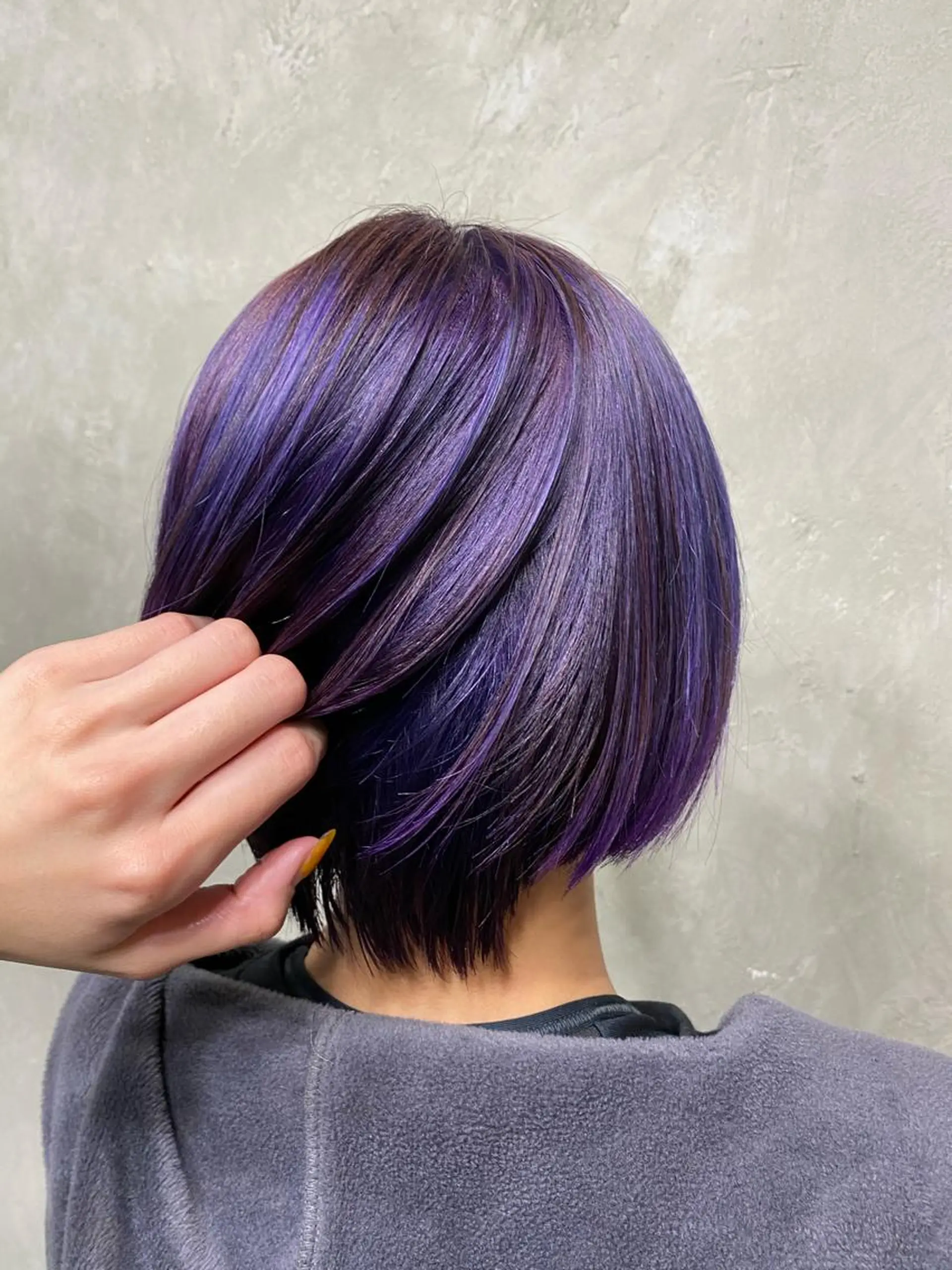 ショート カラー ダブルカラー ヘアカラー ハイトーンヘアセット 🦋yuri🦋のヘアスタイル