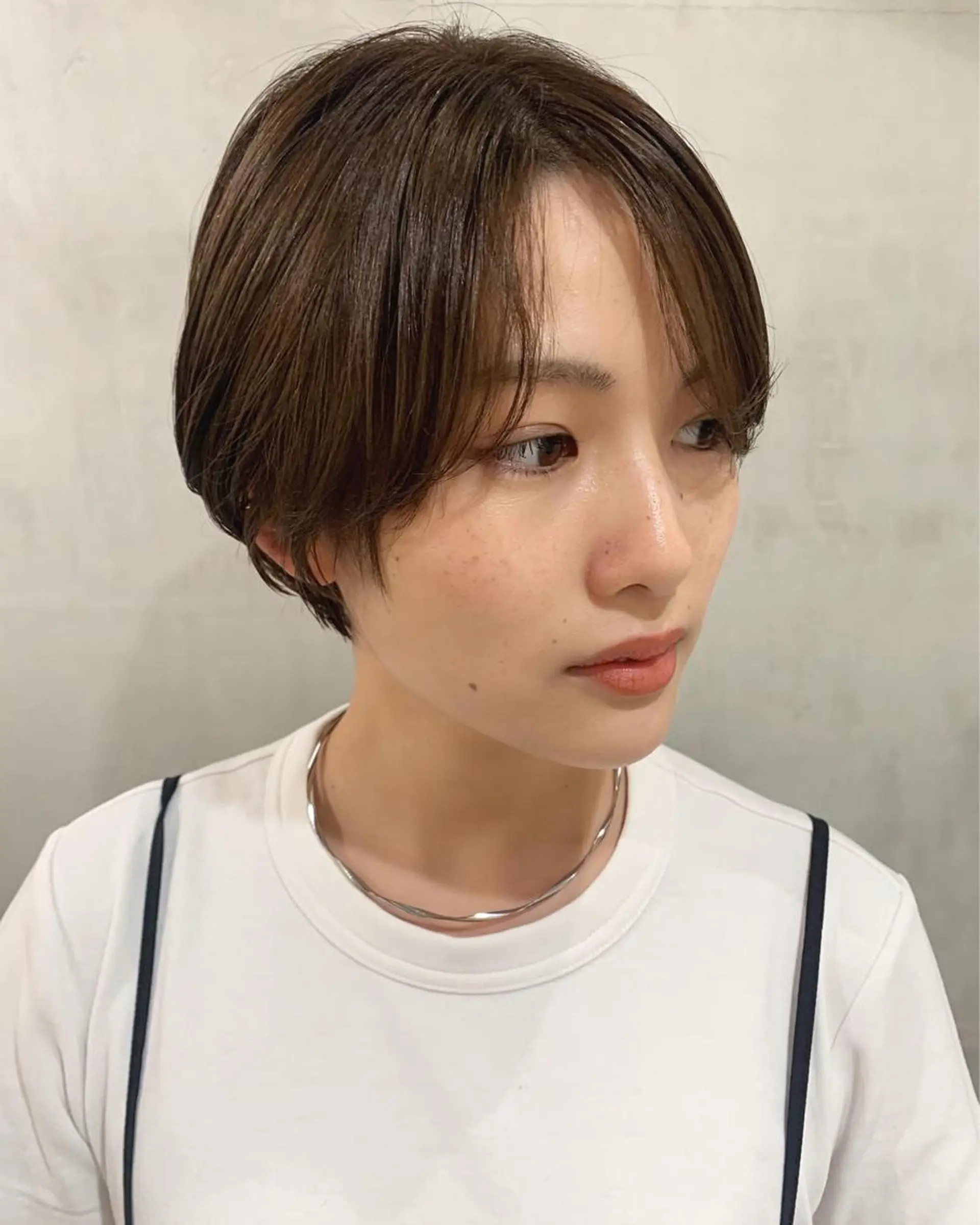 ショート カラー カット ヘアカラー トリートメント 優 作のヘアスタイル