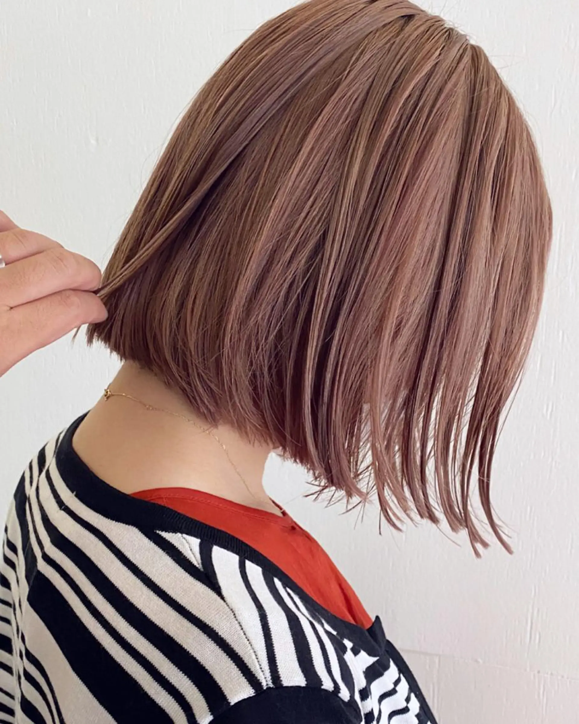 ミディアム カラー ヘアカラー トリートメント LOVESTOIKE 堂本のヘアスタイル