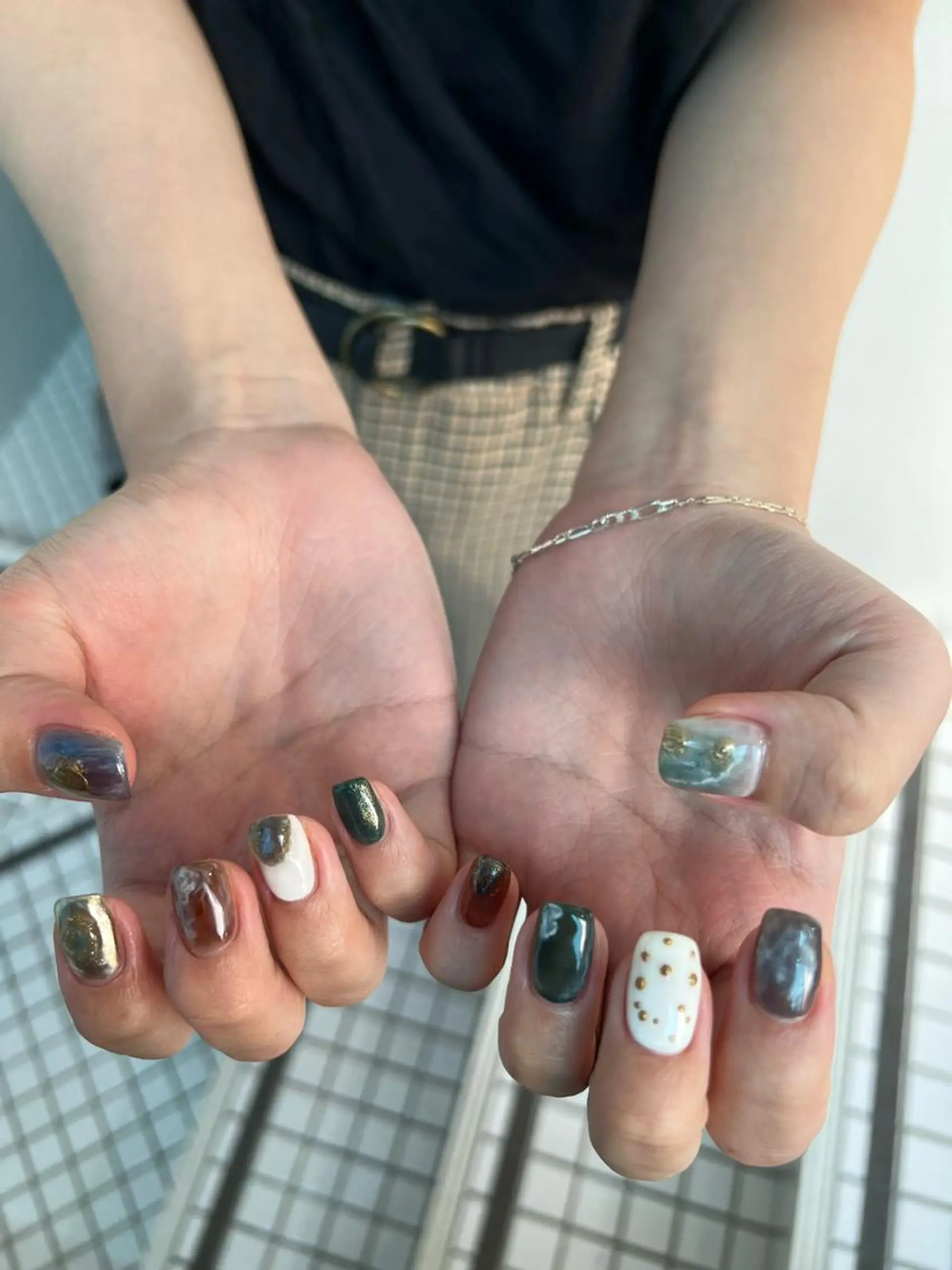 ネイル 【韓国ヘア・ネイル】 HINATA🍒のネイルデザイン