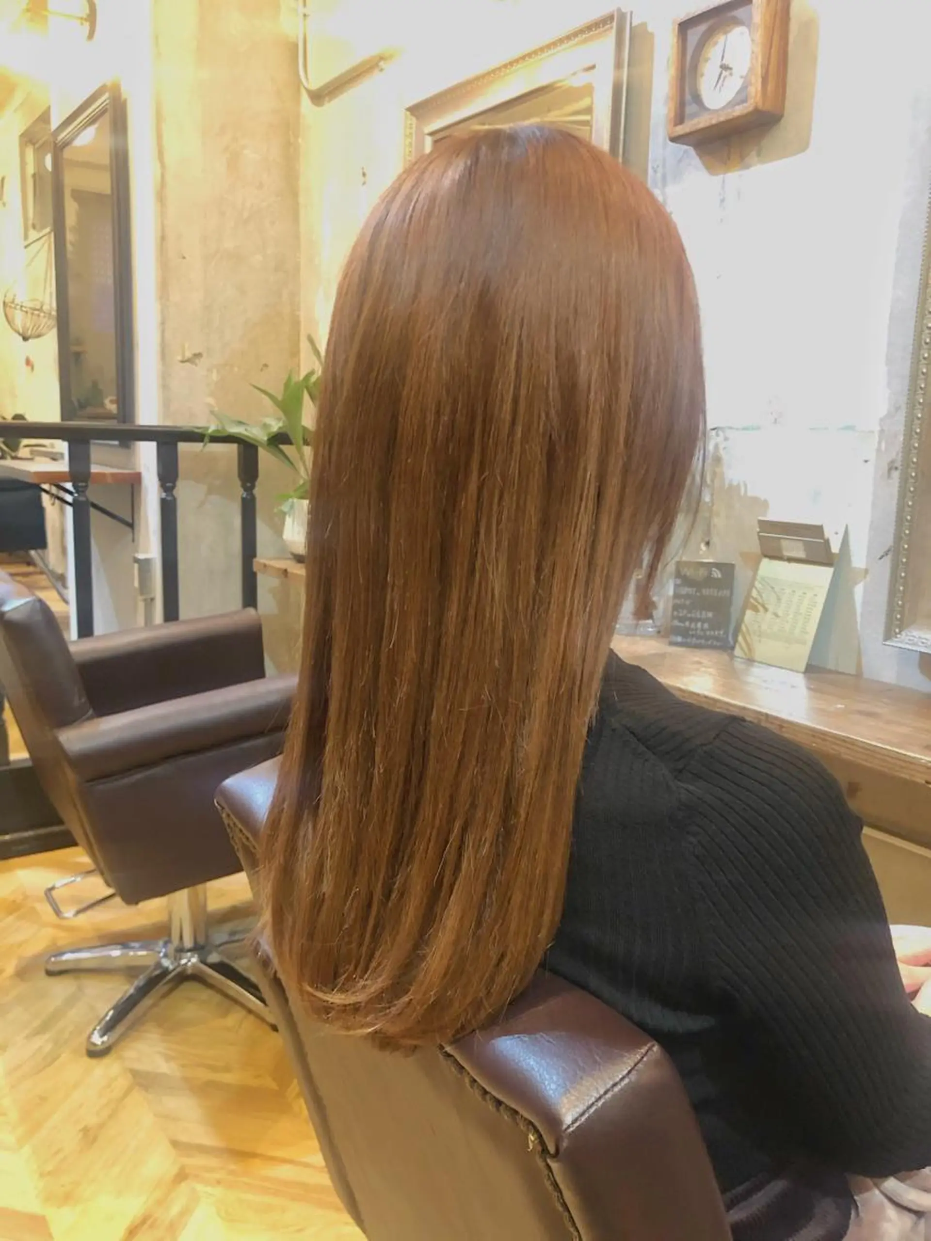 ロング シールエクステ ミストバング エクステ ハイライト 髪質改善 エクステ指名No.1 【店長】橘田のヘアスタイル