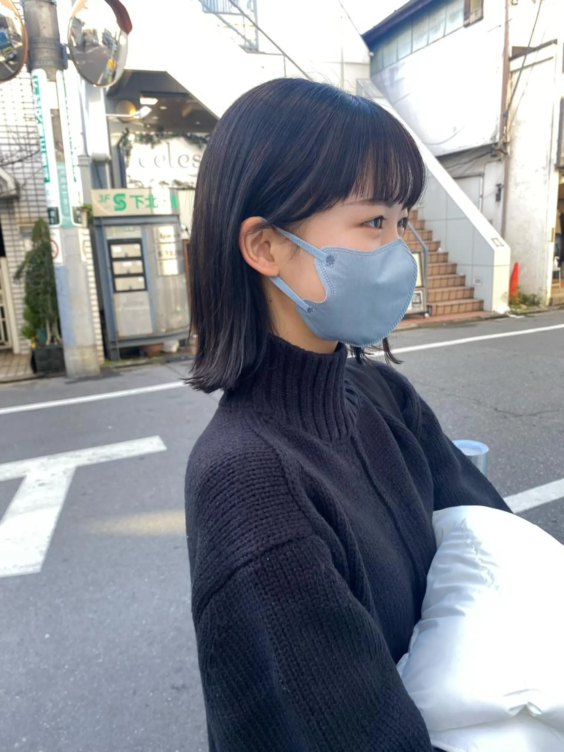 ショート カラー カット ヘアカラー 西山梨々/ボブ/ ショート/レイヤーのヘアスタイル