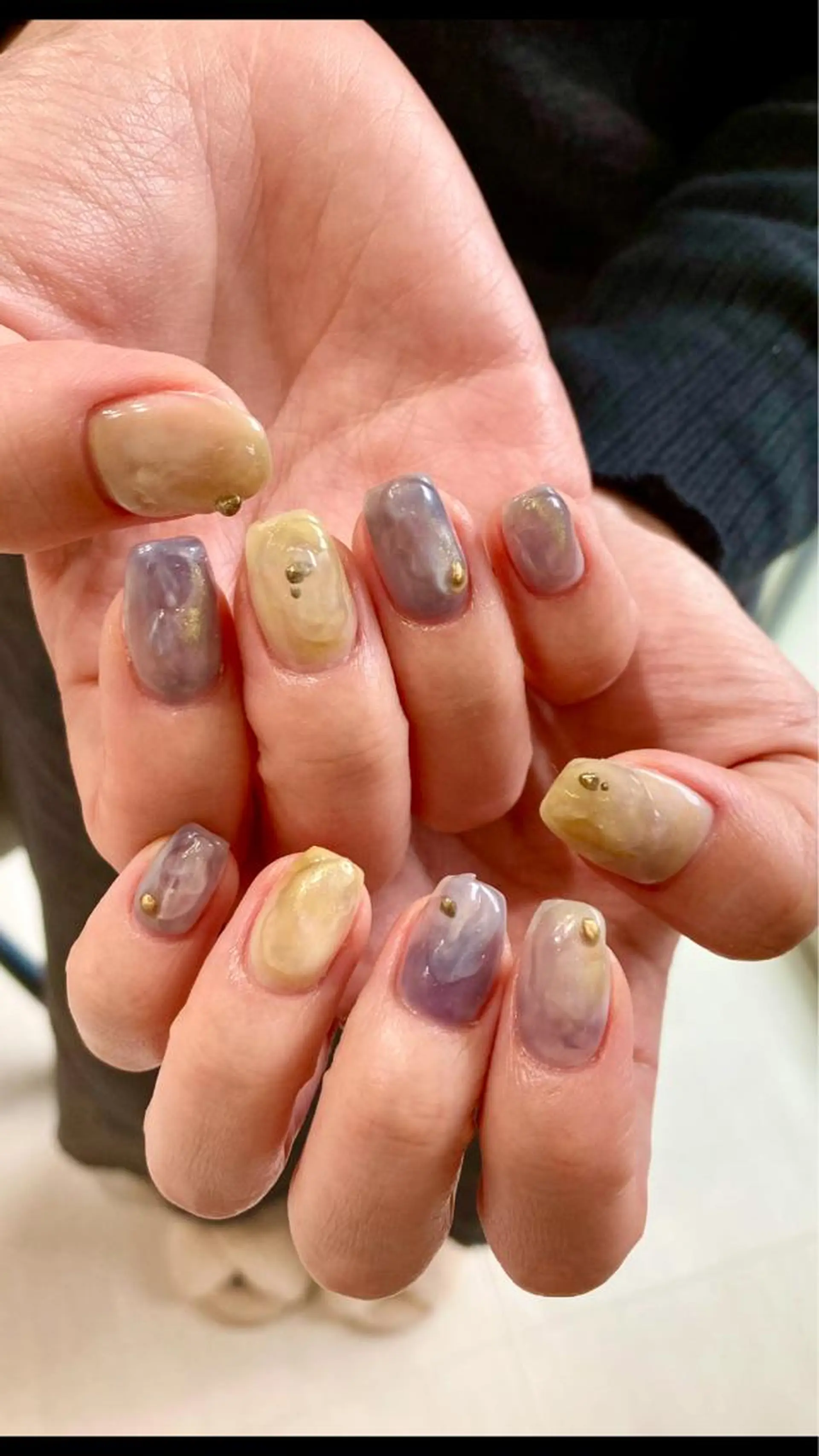 ネイル ニュアンスネイル ハンドネイル uinail mariのネイルデザイン