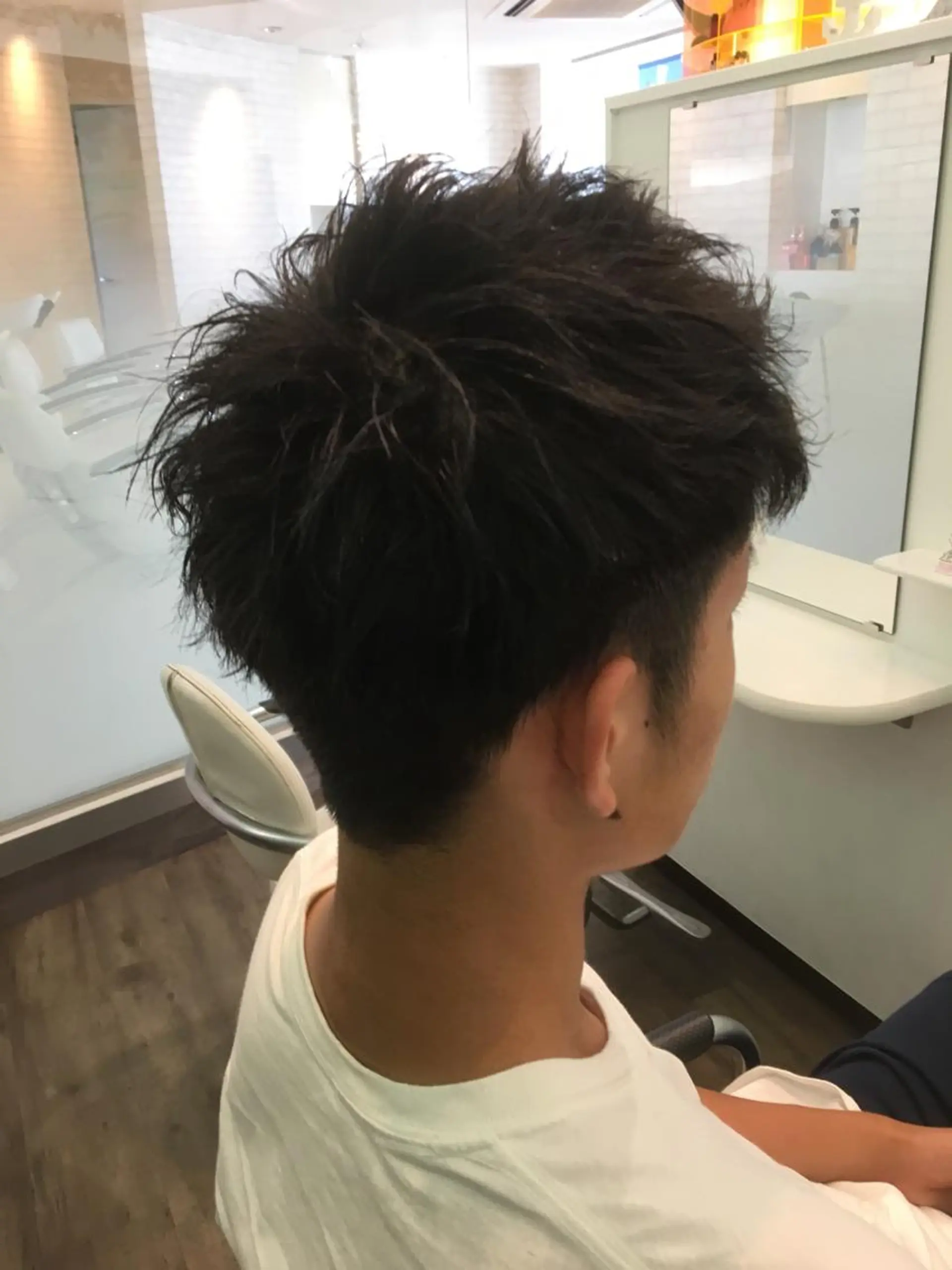 パーマ メンズ 石崎 直也のヘアスタイル