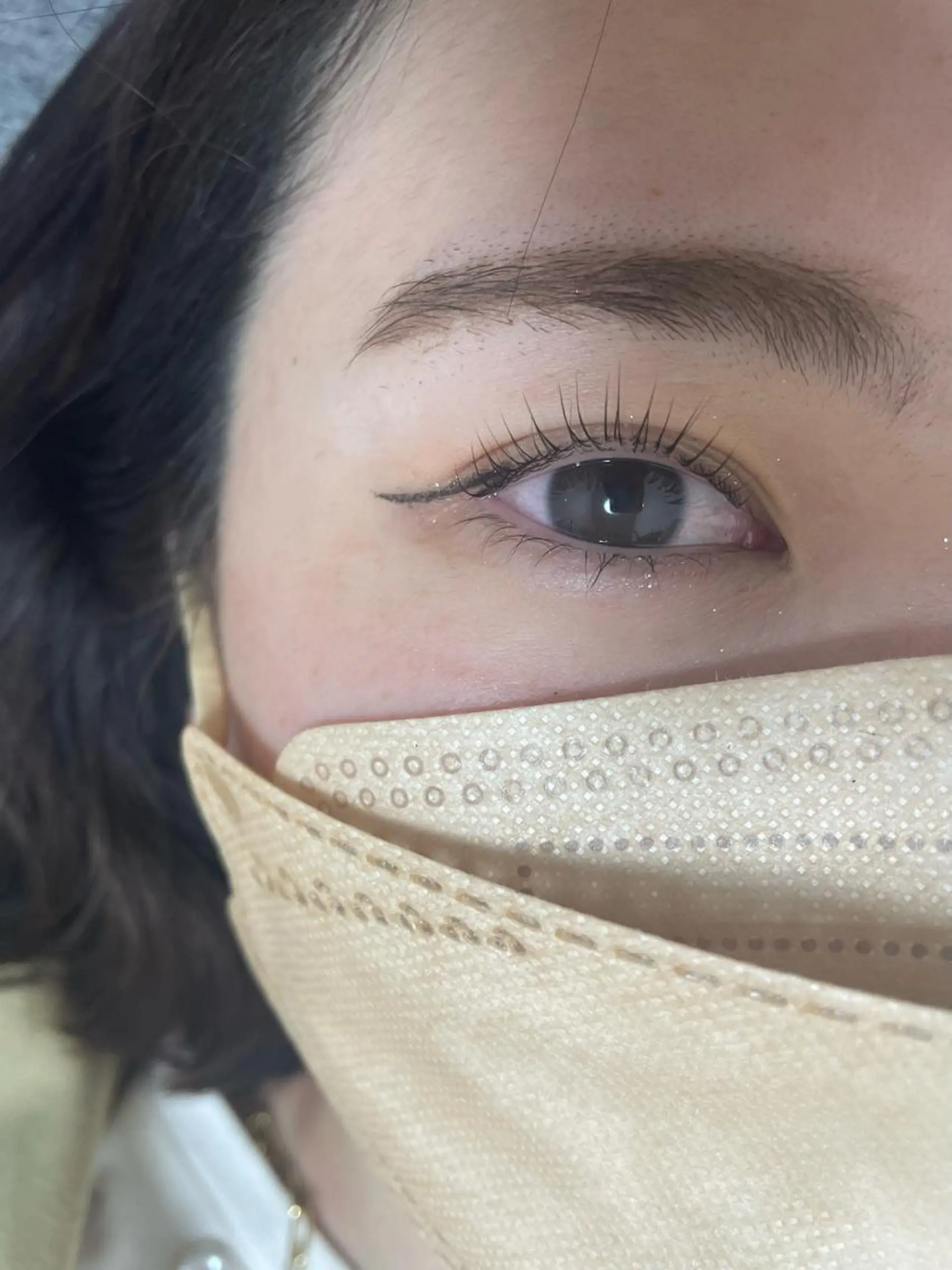 マツエク・マツパ 寺尾 遥のヘアスタイル