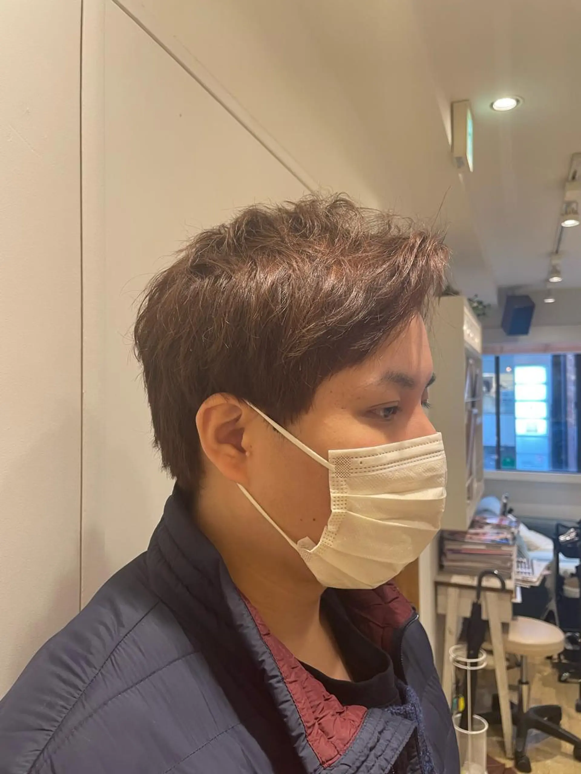 ショート カラー パーマ ヘアアレンジ メンズ キッズ ネイル マツエク・マツパ アイブロウ 新宿　副店長 新井彩斗のヘアスタイル