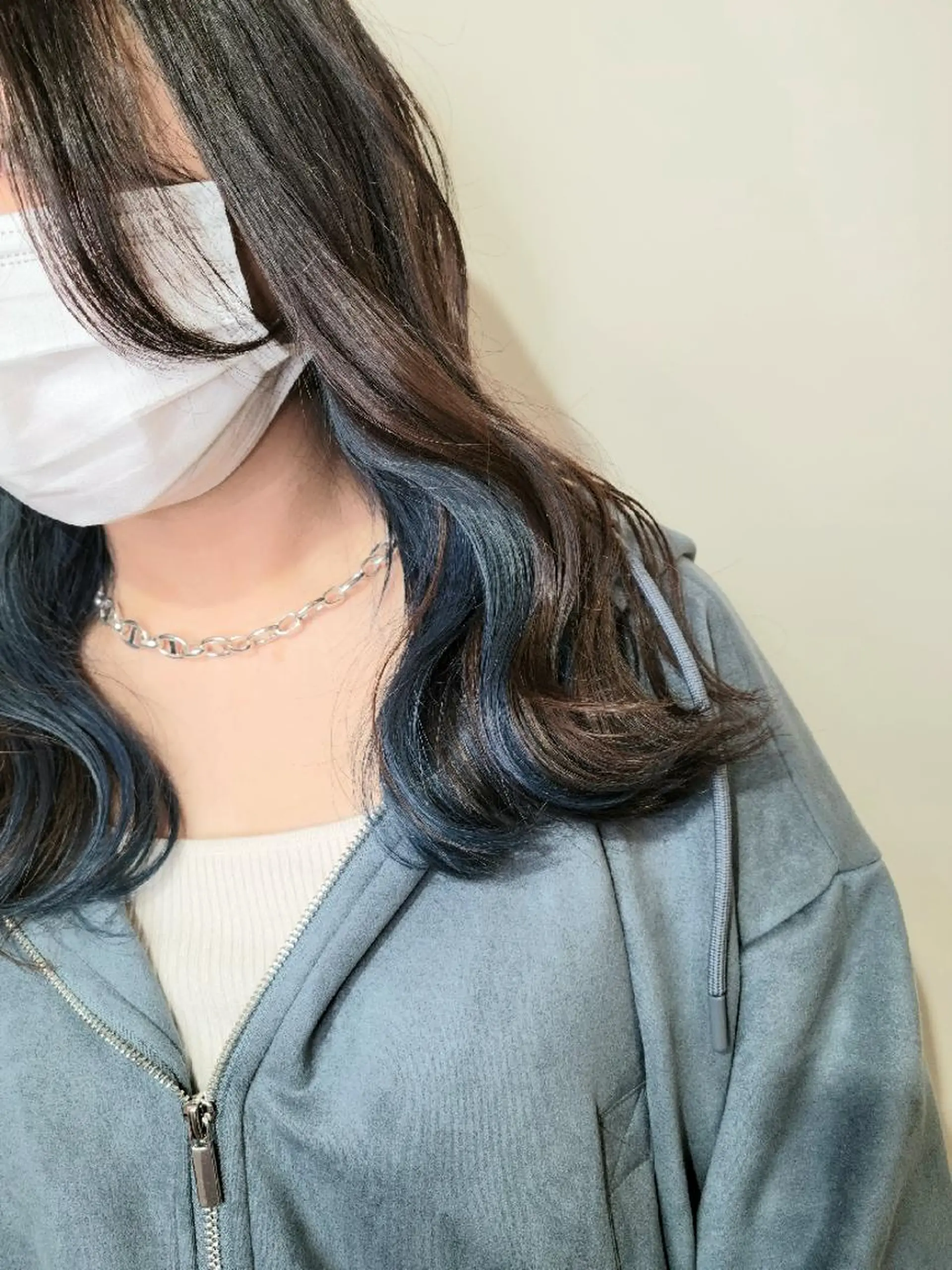 セミロング カット ヘアカラー トリートメント 🇰🇷透明感×ハイ トーン🌟tomoのヘアスタイル