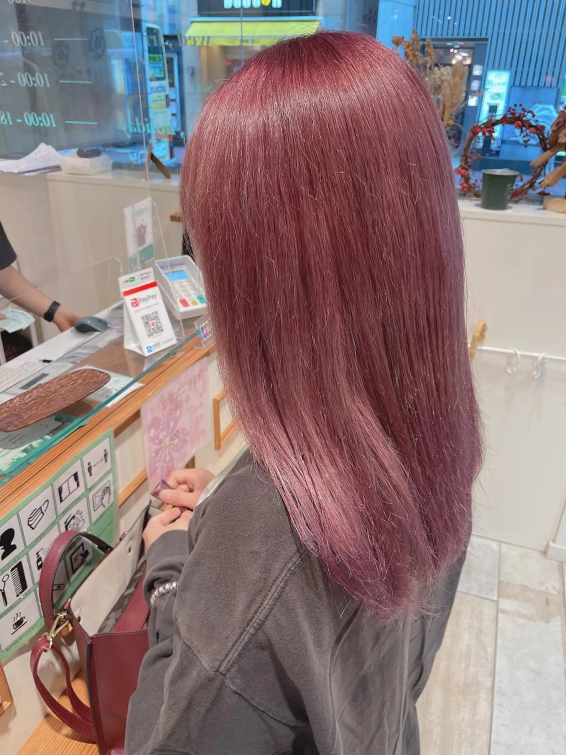 ロング カラー ブリーチ ラベンダーカラー ピンクカラー ピンクラベンダー 🎀菊池ほのか🎀 girlystyleのヘアスタイル
