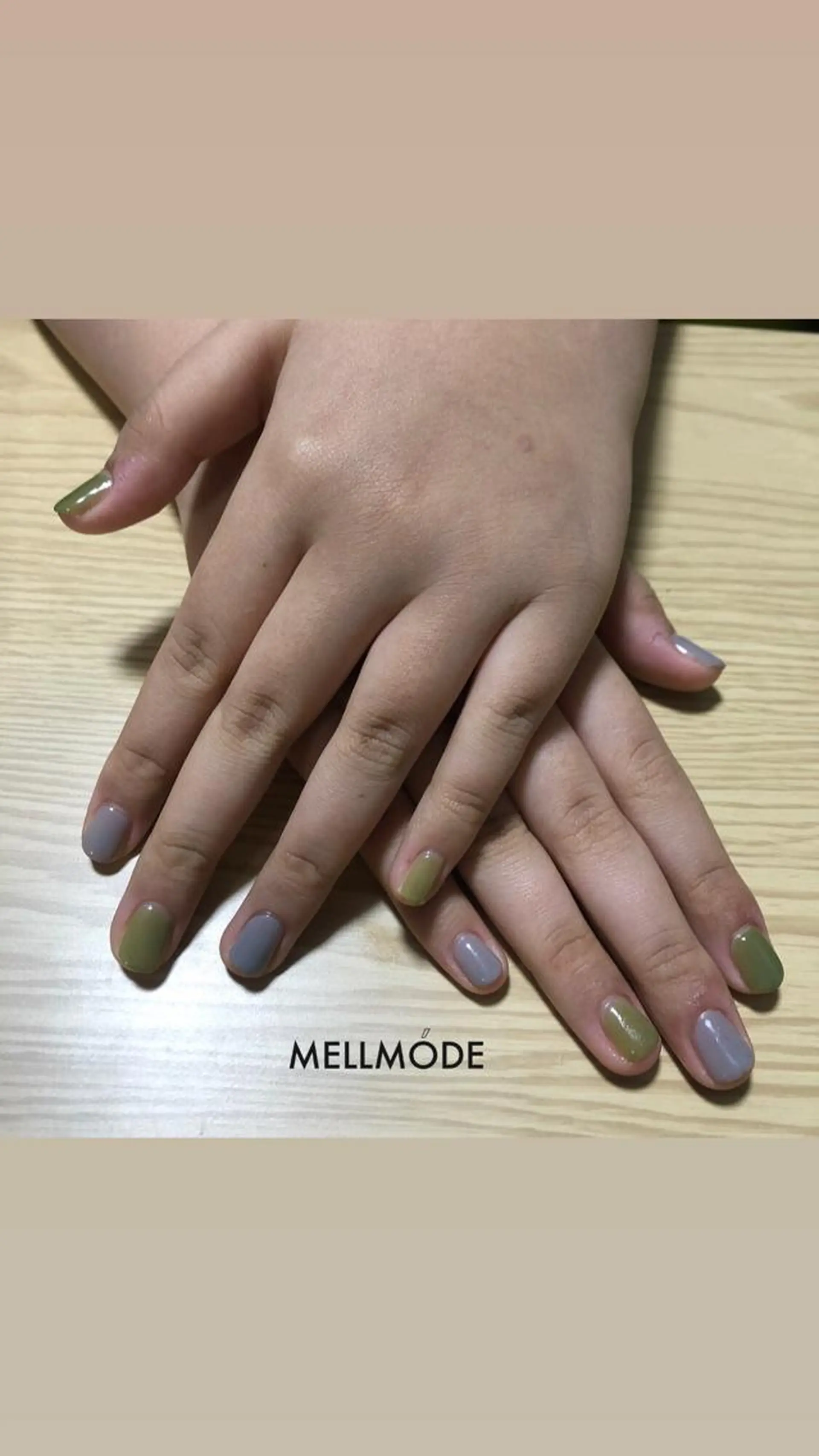 ネイル ショートネイル ハンドネイル MELLMODE所属・Nakano Kanaのネイルデザイン