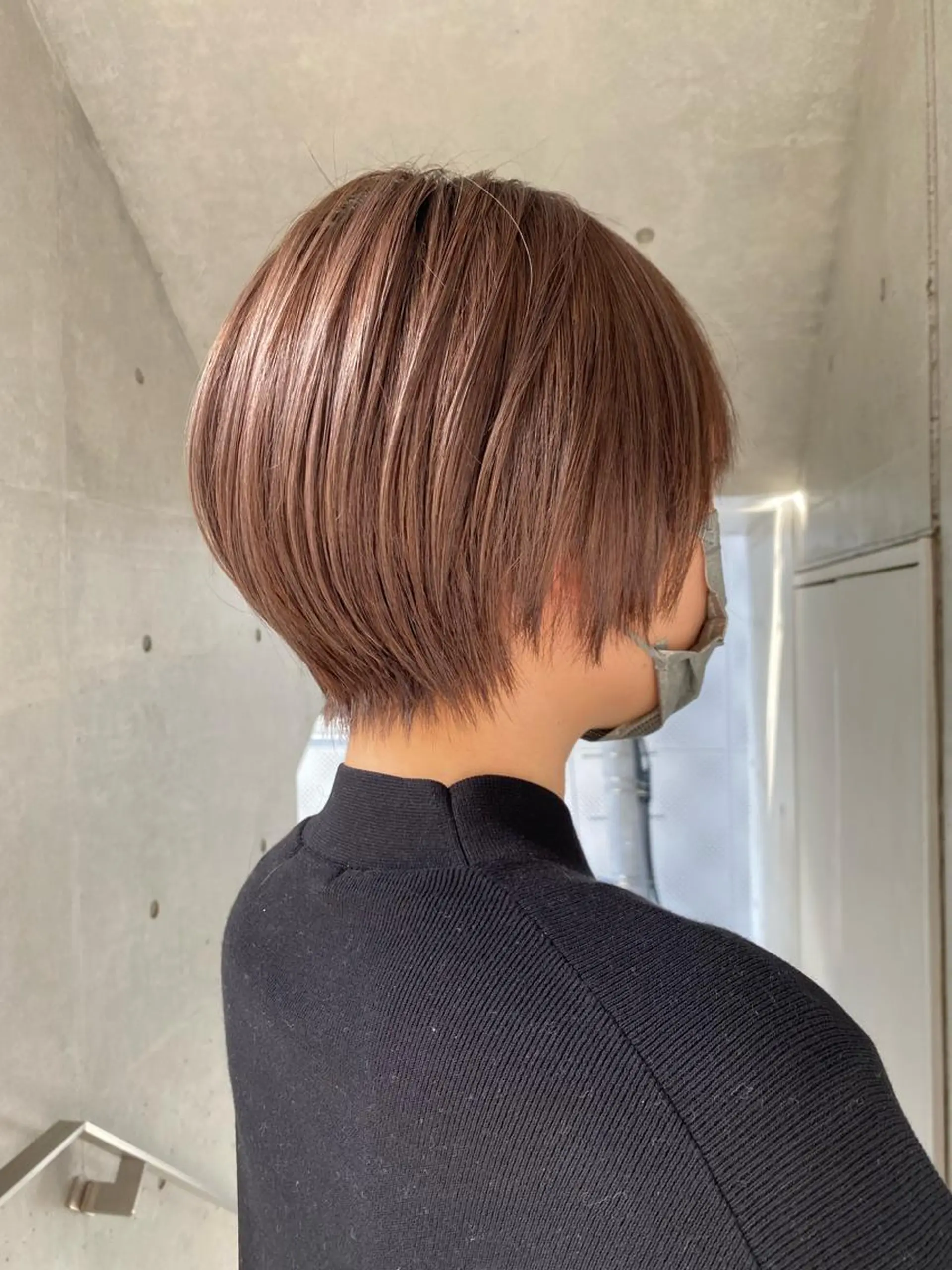 ショート カラー Leverage New York所属・小滝 楓のヘアスタイル