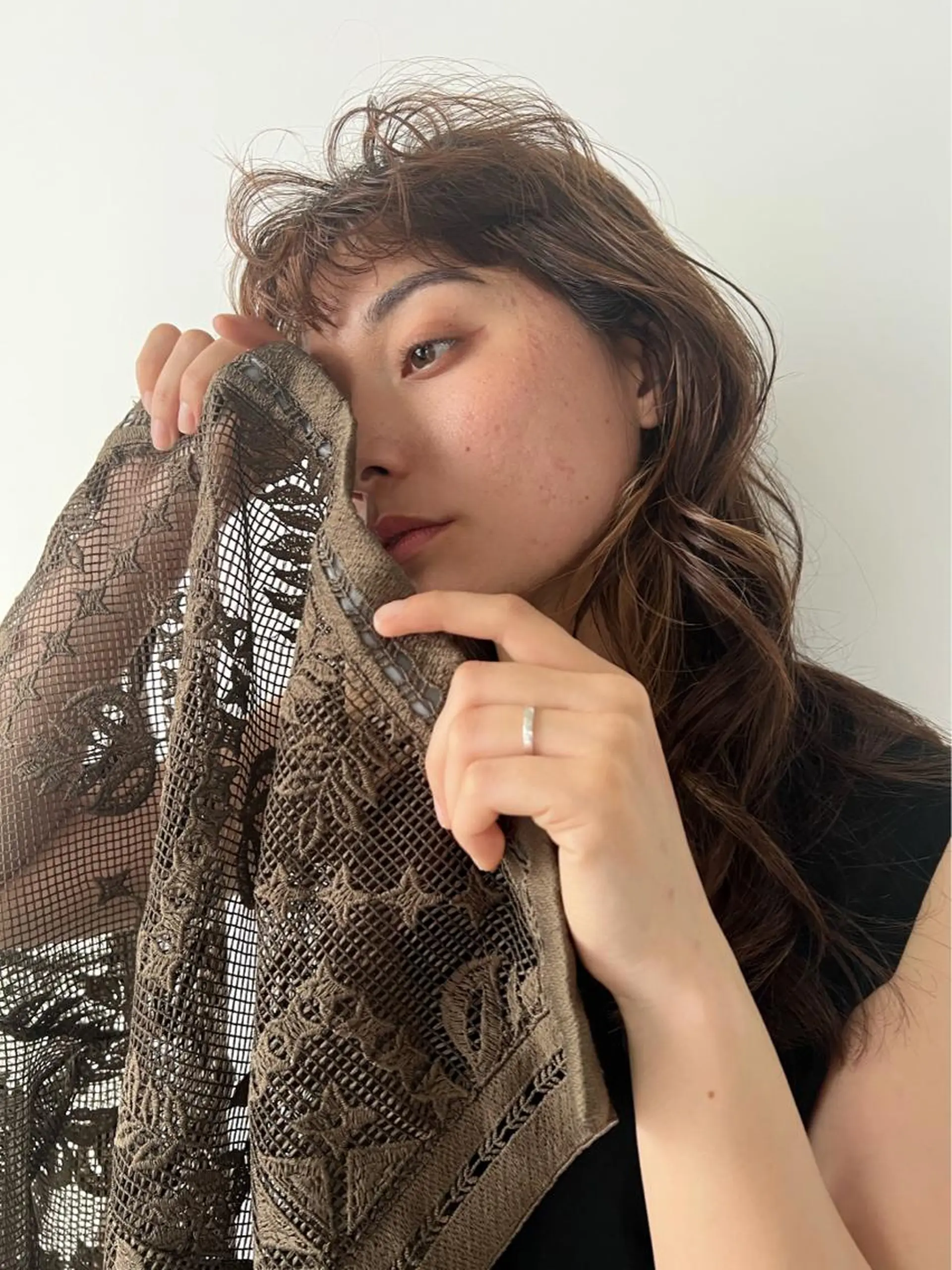 セミロング カラー カット ヘアカラー トリートメント トレンドと似合わせ/ マンツーマン/西上楓のヘアスタイル