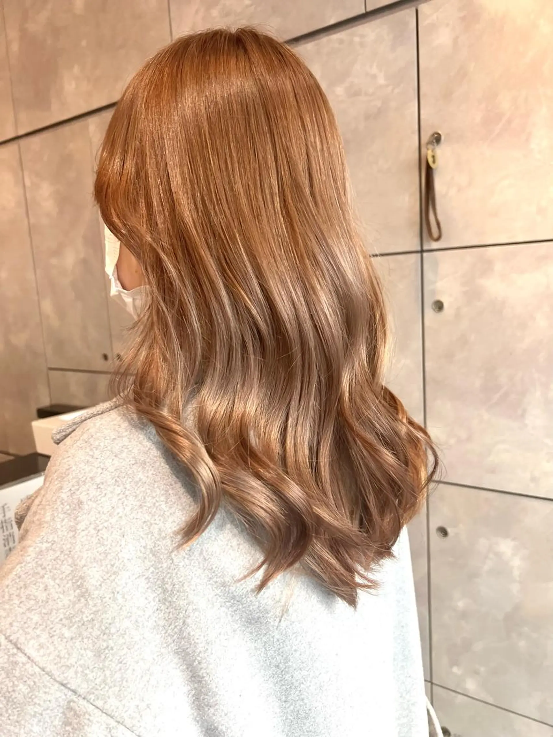 セミロング カラー ヘアアレンジ ネイル ヘアカラー トリートメント ヘアセット 🌈インナーカラー ‘ショウマ’🌈のヘアスタイル