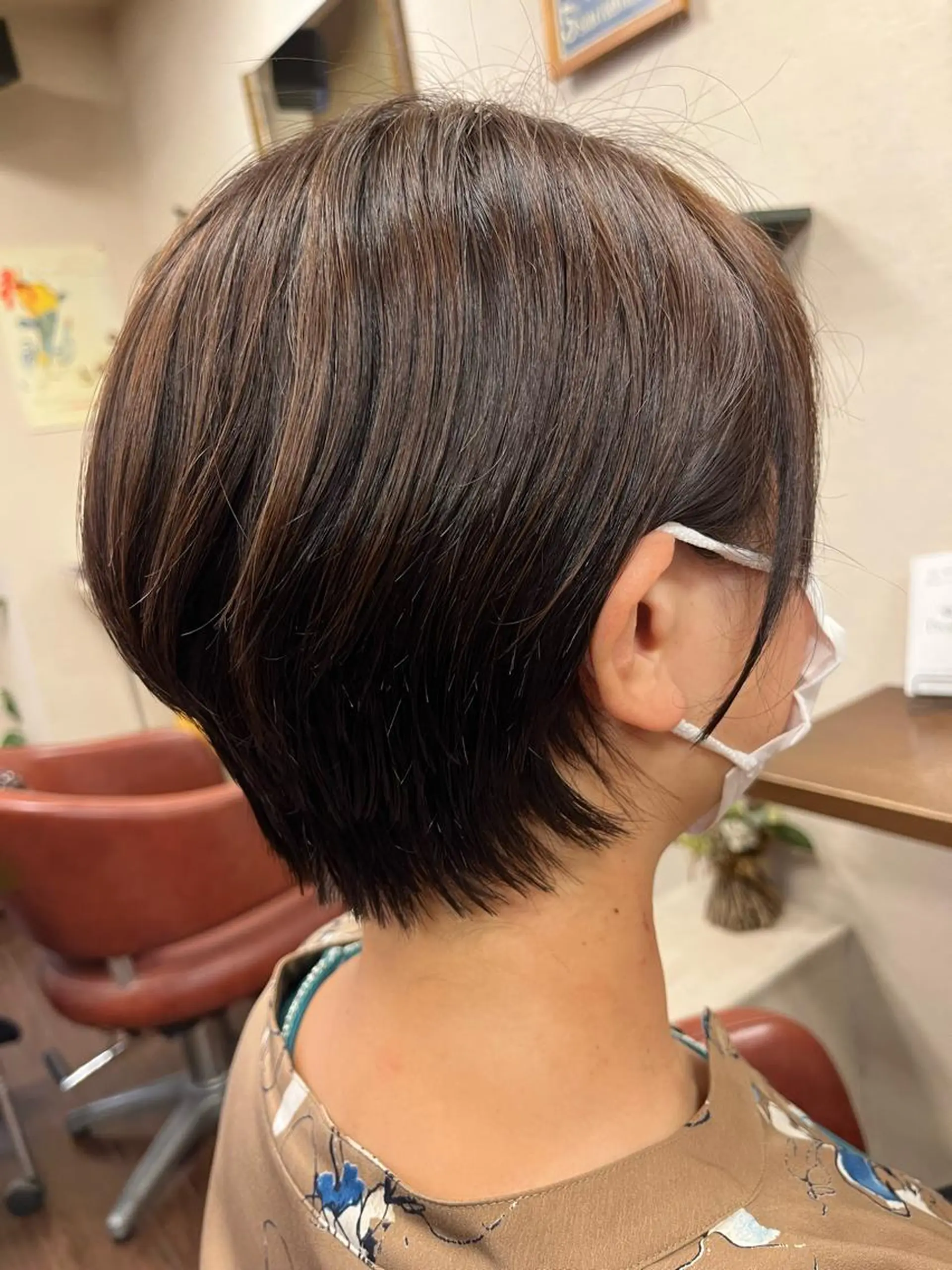 ショート カラー カット ヘアカラー liL hair lounge所属・liL  hair サトウリョウタのヘアスタイル