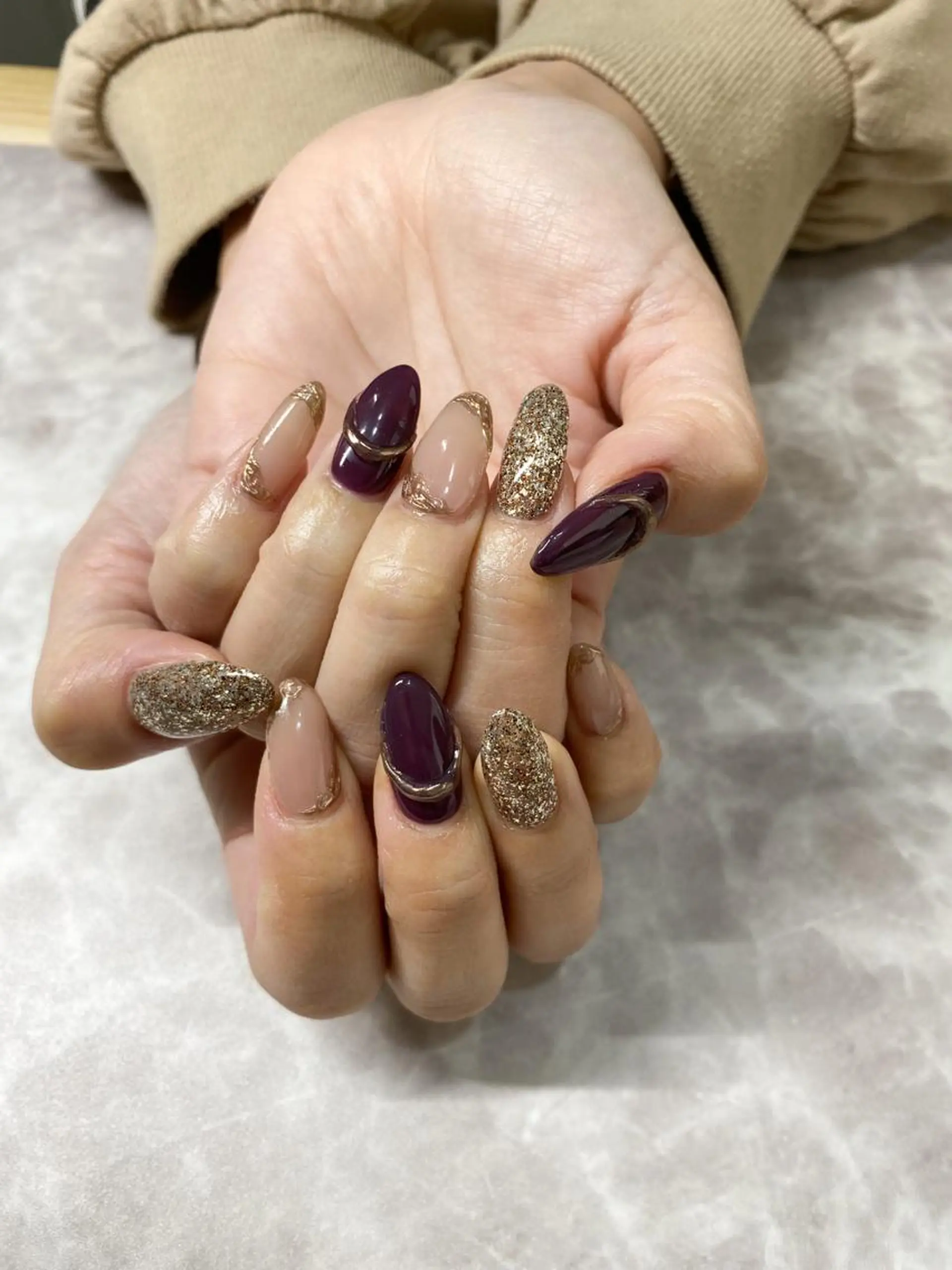 ネイル ハンドネイル Olive nail salon所属・kawaguchi yukiのネイルデザイン