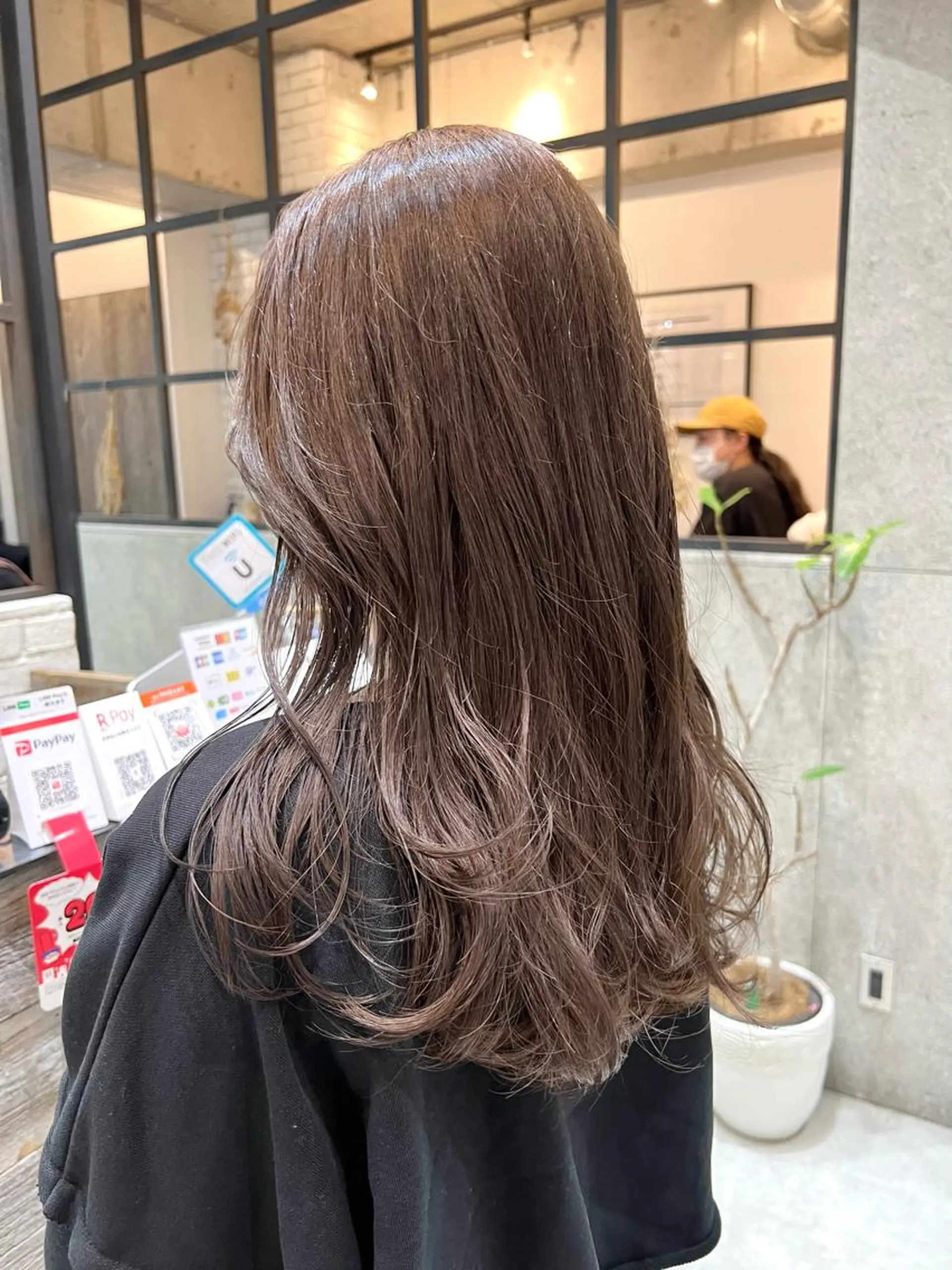 ロング カラー ベージュカラー ヘアカラー 🌿ニュアンスヘア 🌿福田沙也加のヘアスタイル